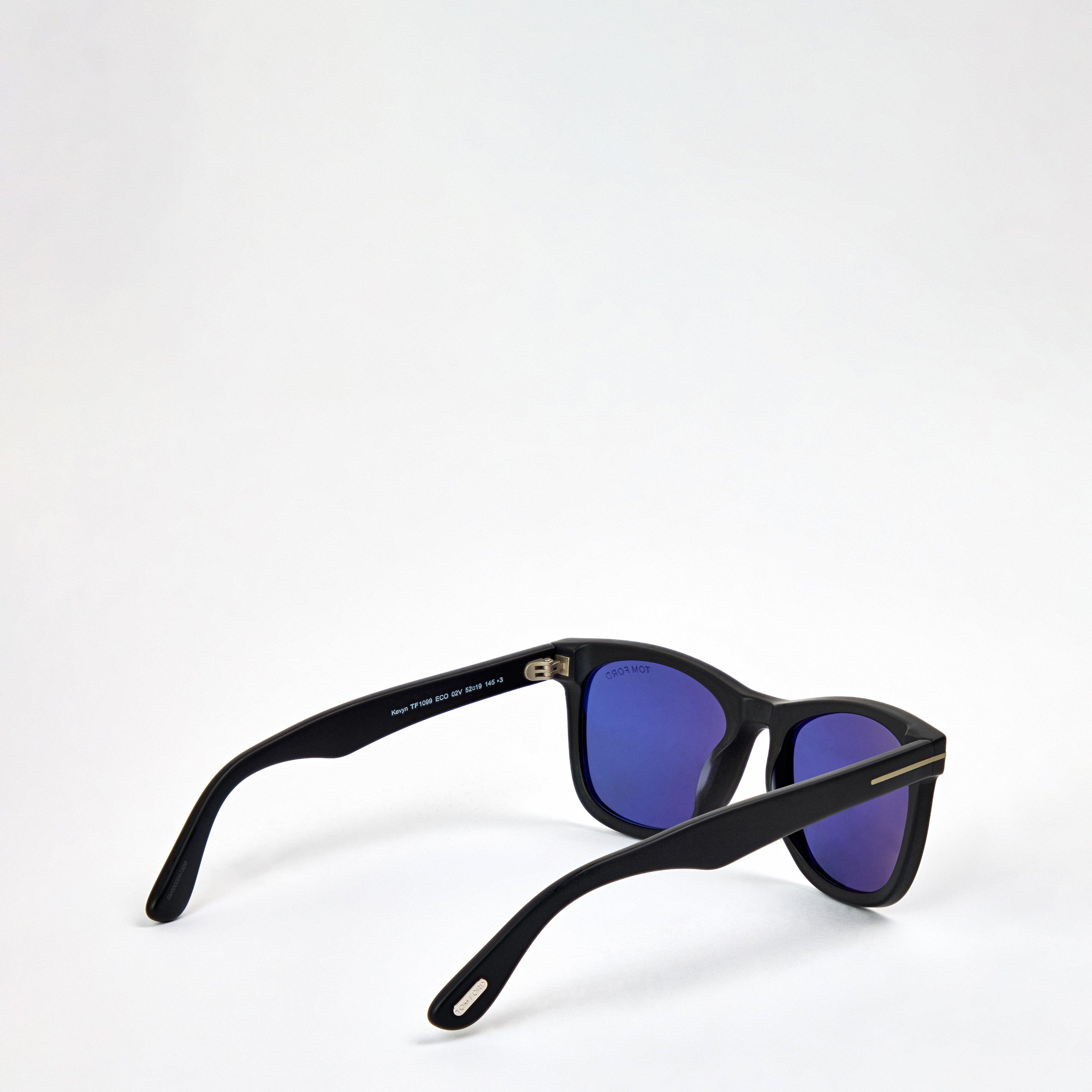 Matte Black - Tom Ford - Men's Kevyn Wayfarer Sunglasses - 2