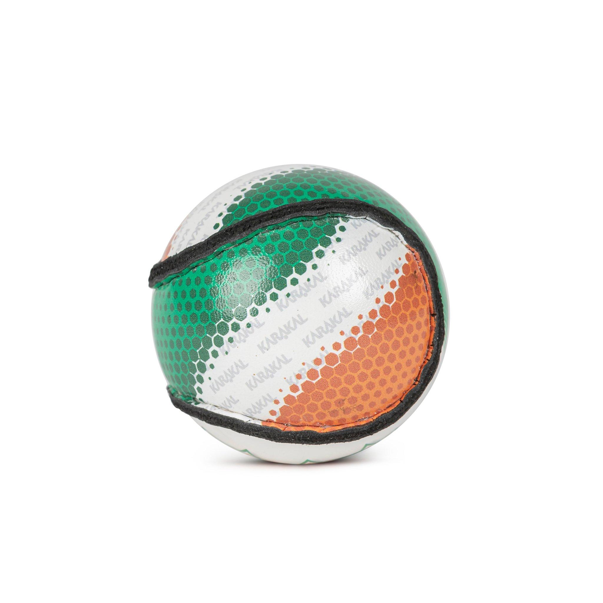 Green/Wht/Gold - Karakal - Ireland Sliotar Senior - 2