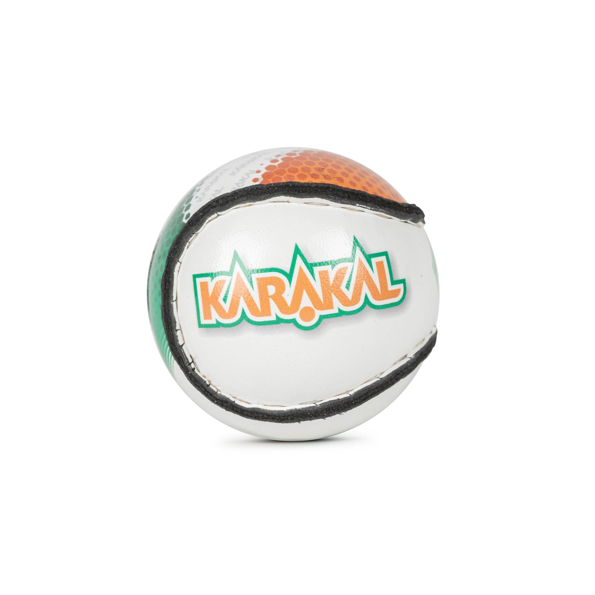 Green/Wht/Gold - Karakal - Ireland Sliotar Senior - 3
