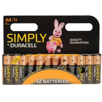 Duracell Duracell Simply 12 Pack AA Batteries