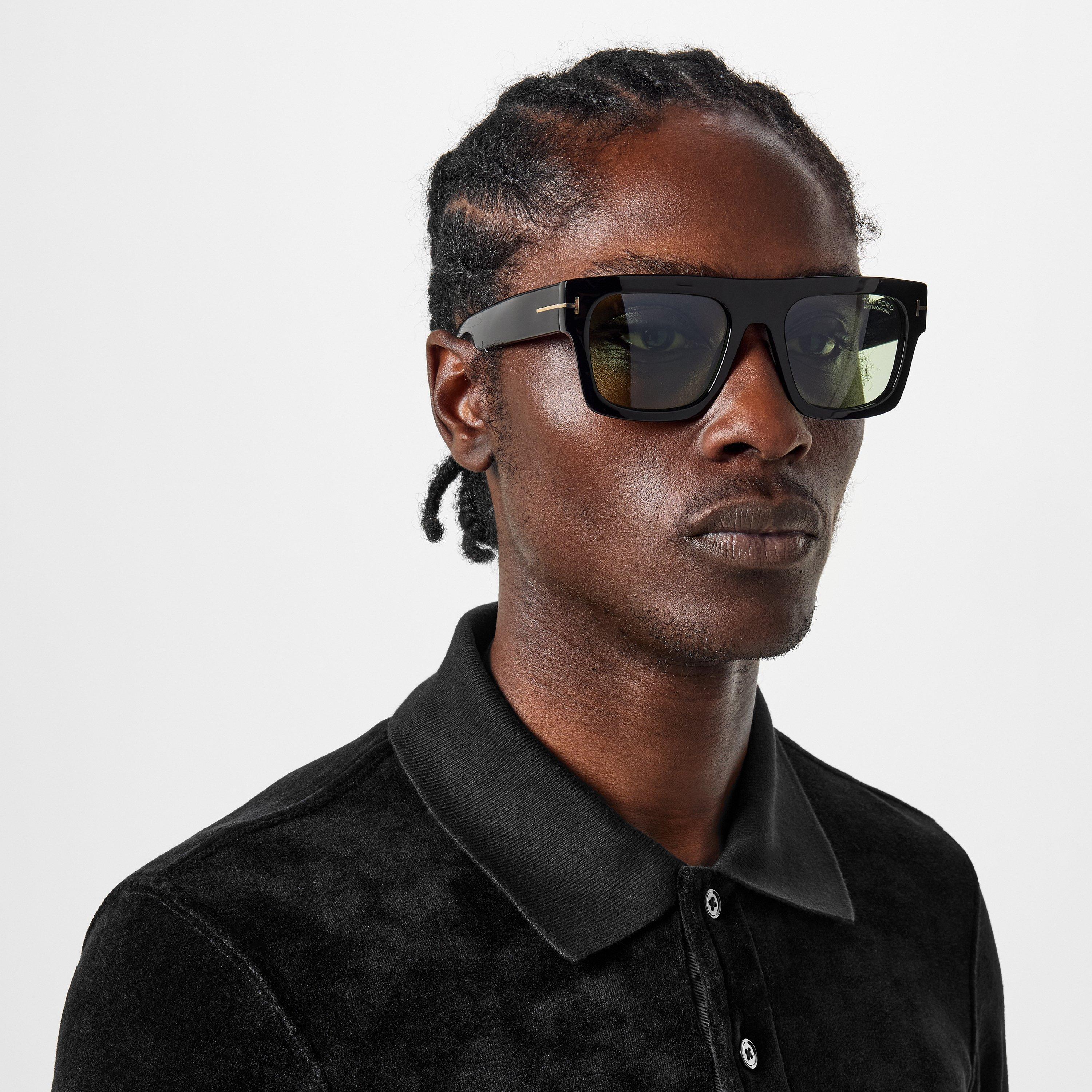 Shiny Black - Tom Ford - Fausto Sunglasses - 2