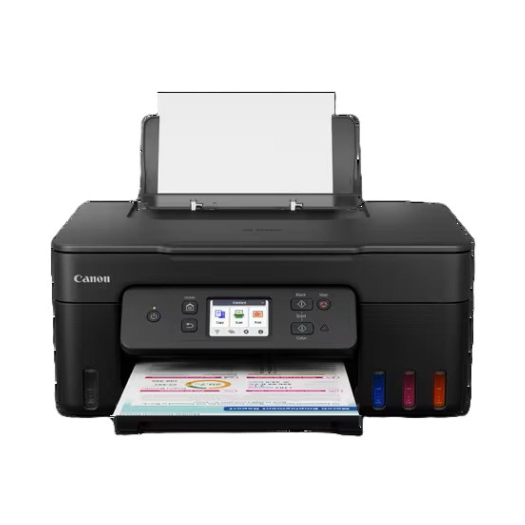 Black - Canon - Canon Pixma G3590 Wireless 3-in-1 Mega Tank printer - Black - 6