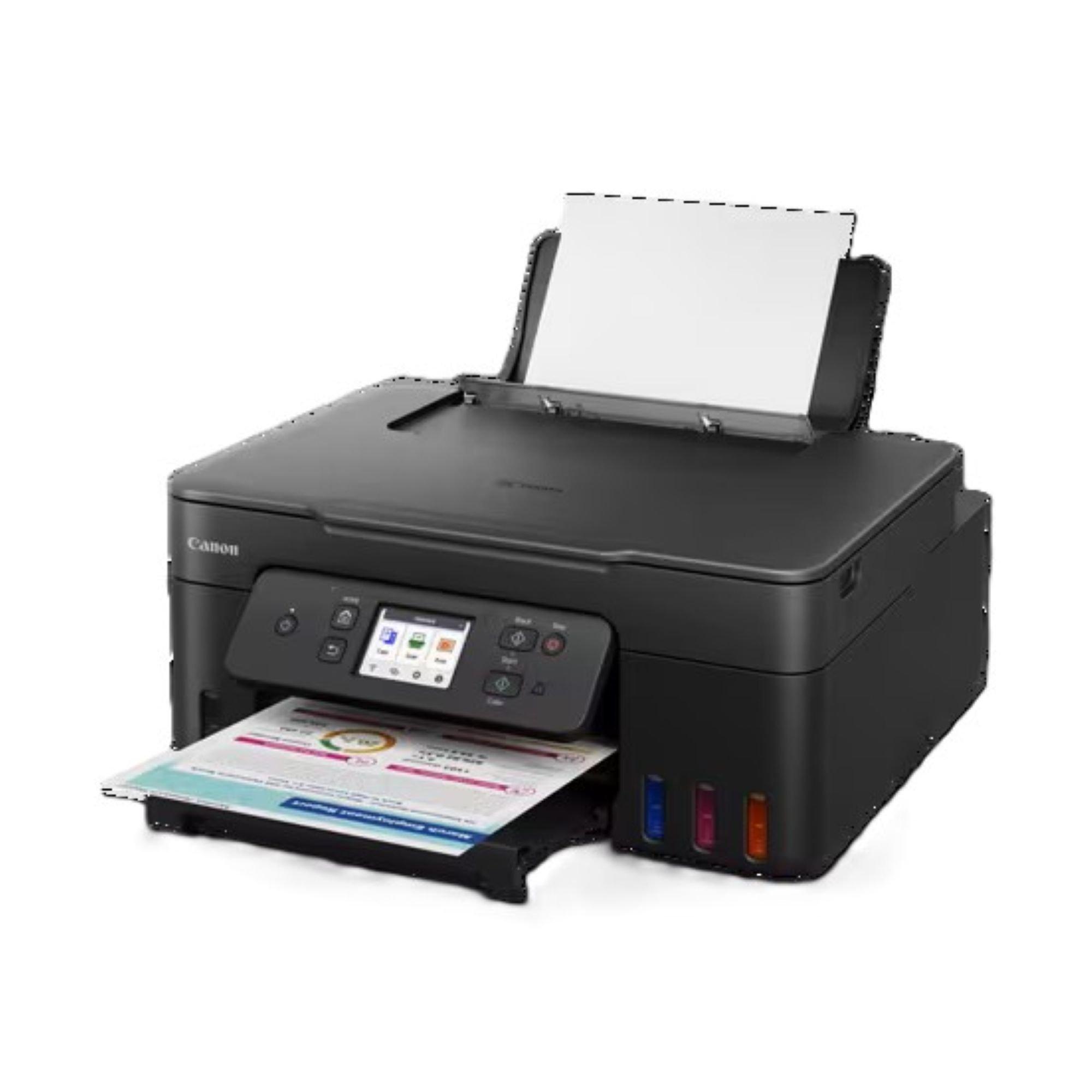 Black - Canon - Canon Pixma G3590 Wireless 3-in-1 Mega Tank printer - Black - 7