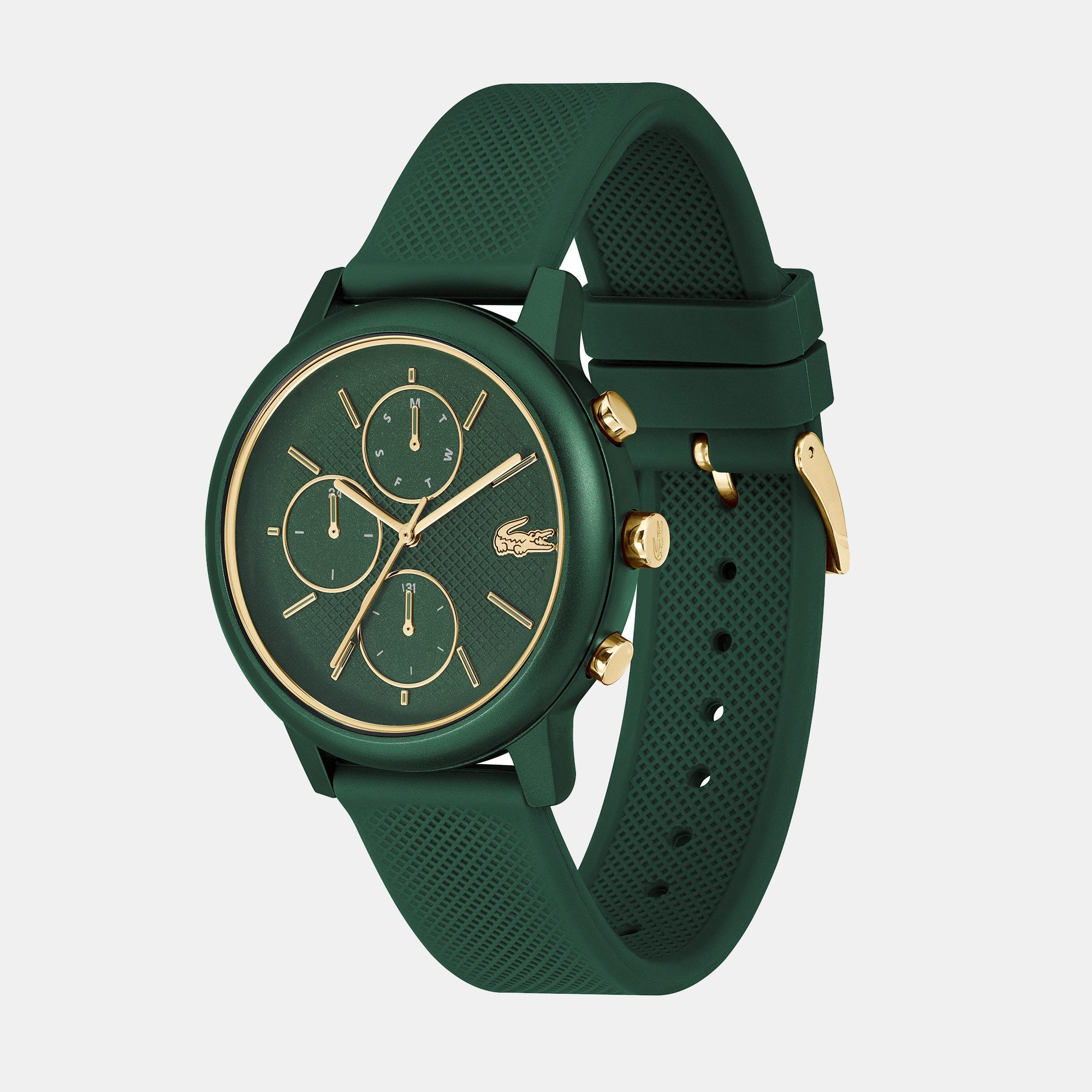 Green - Lacoste - Mens Lacoste.12.12 Move  Multifunction Watch - 2