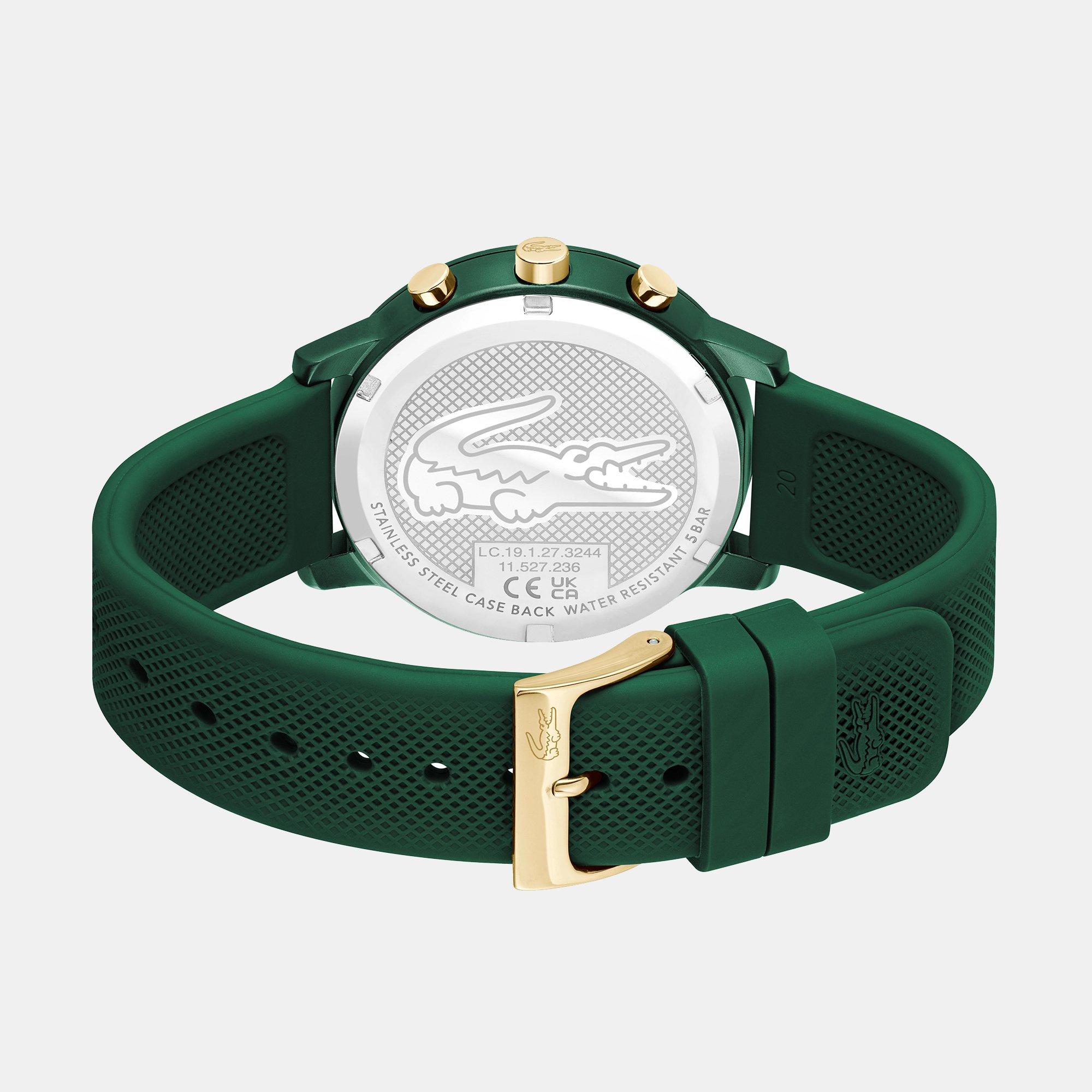 Green - Lacoste - Mens Lacoste.12.12 Move  Multifunction Watch - 3