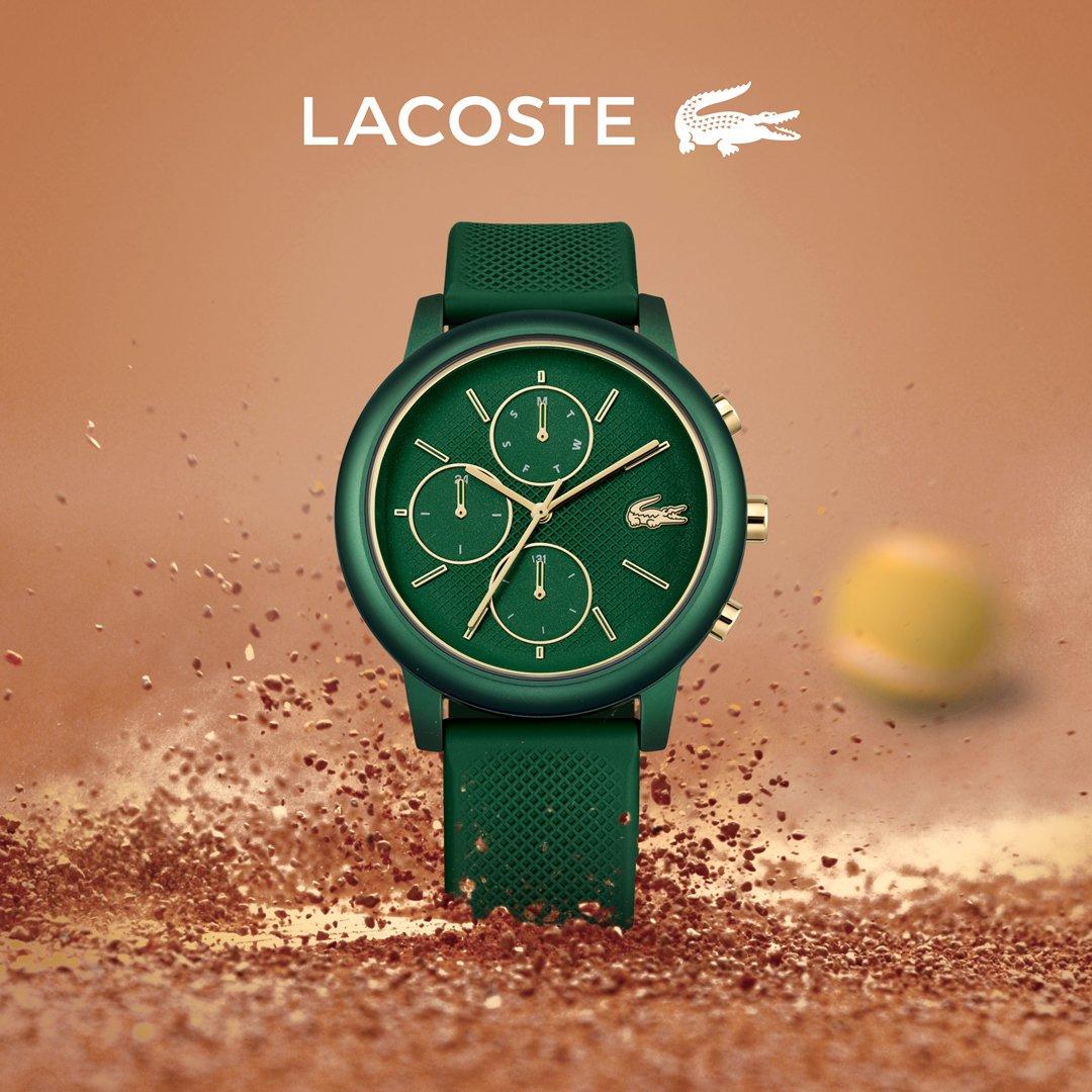 Green - Lacoste - Mens Lacoste.12.12 Move  Multifunction Watch - 4