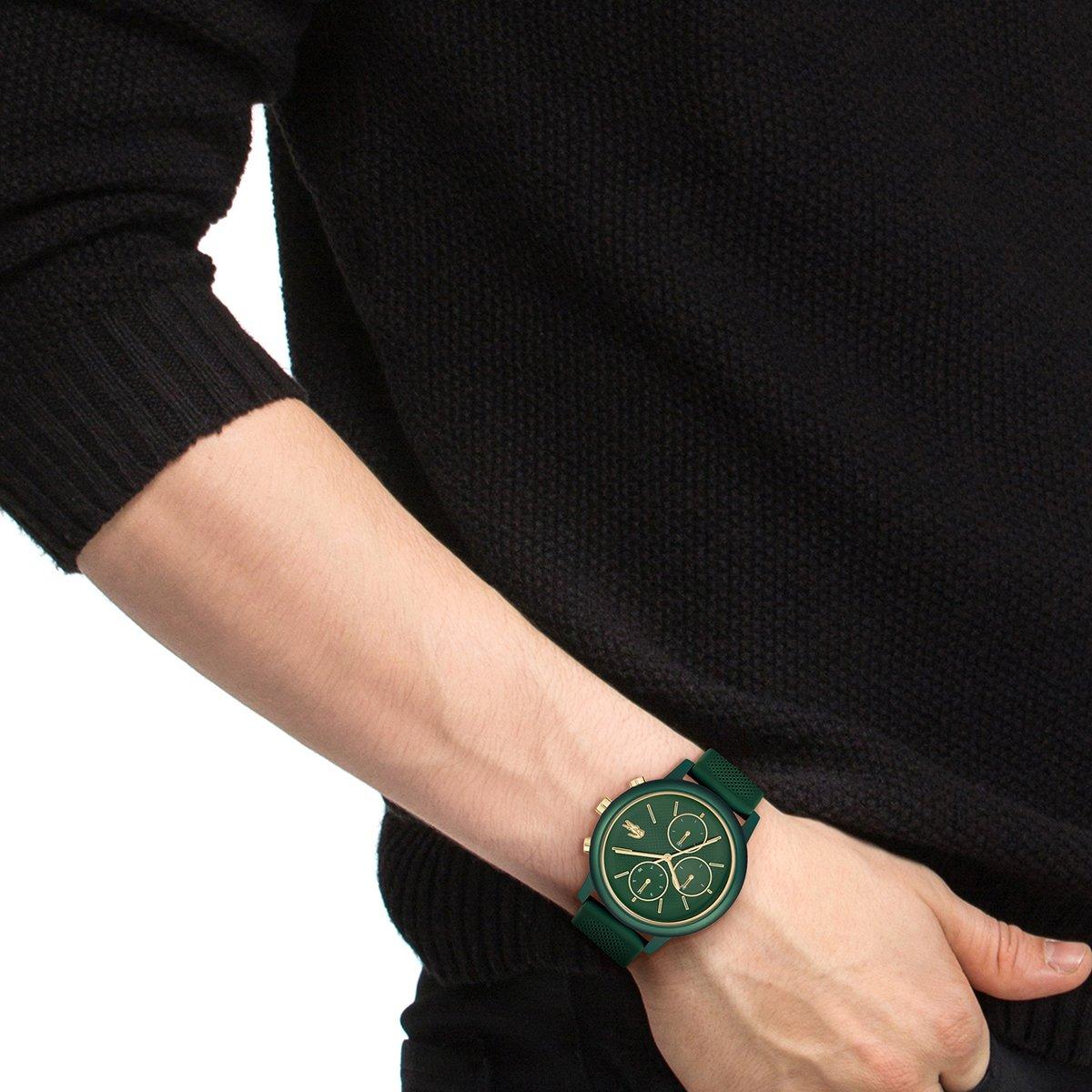 Green - Lacoste - Mens Lacoste.12.12 Move  Multifunction Watch - 6