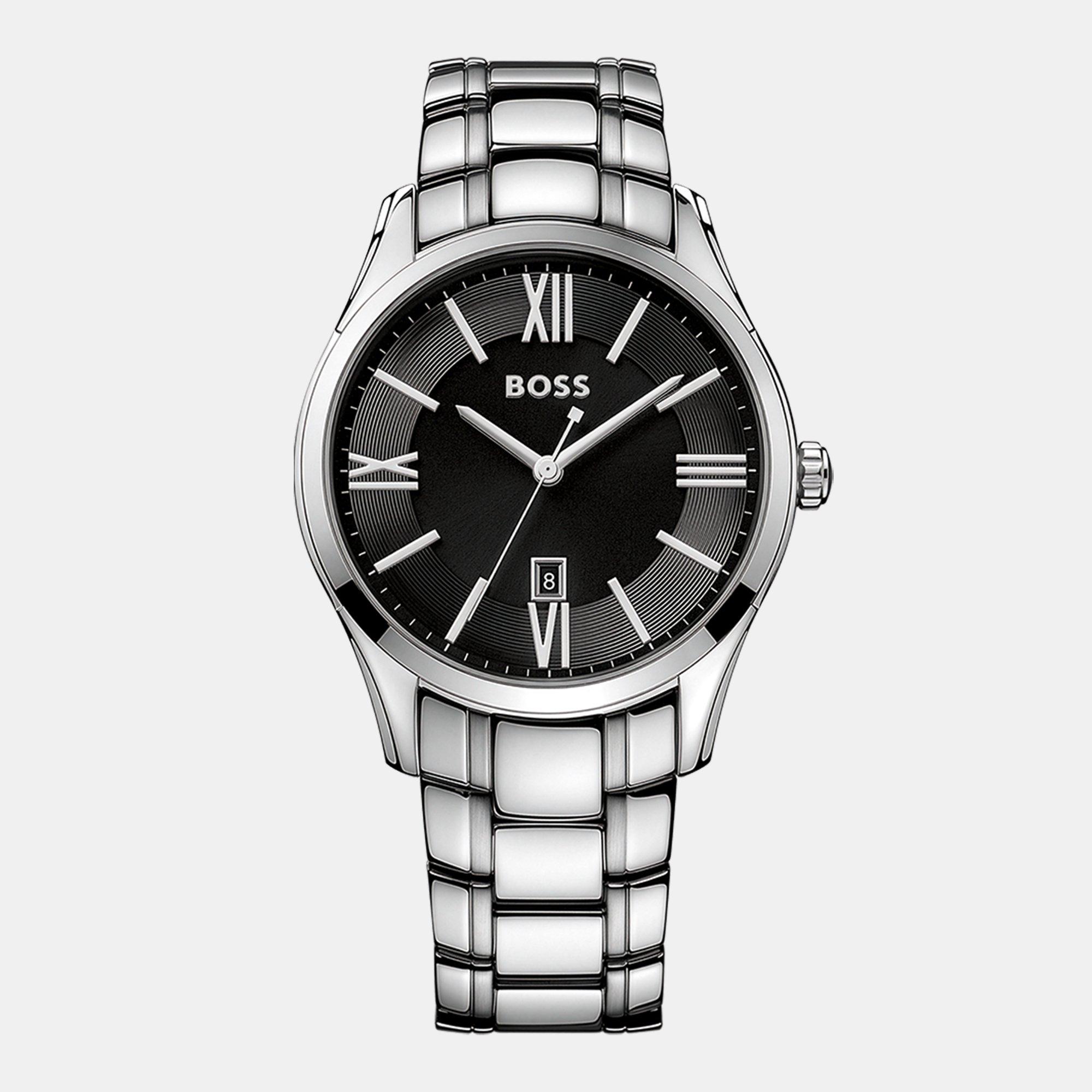 Boss BOSS Gents Ambassador Watch - Black/Silver