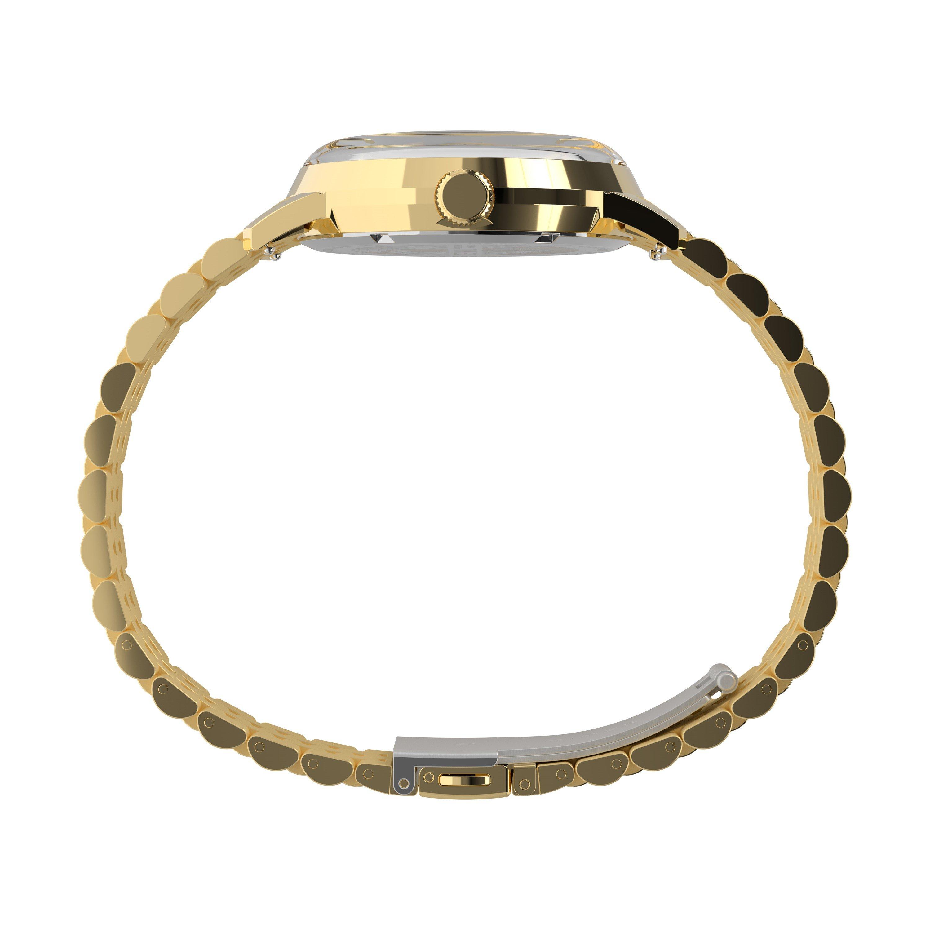 Black/Gold-Tone - Timex - Men's Marlin Analogue Quartz Watch - 2