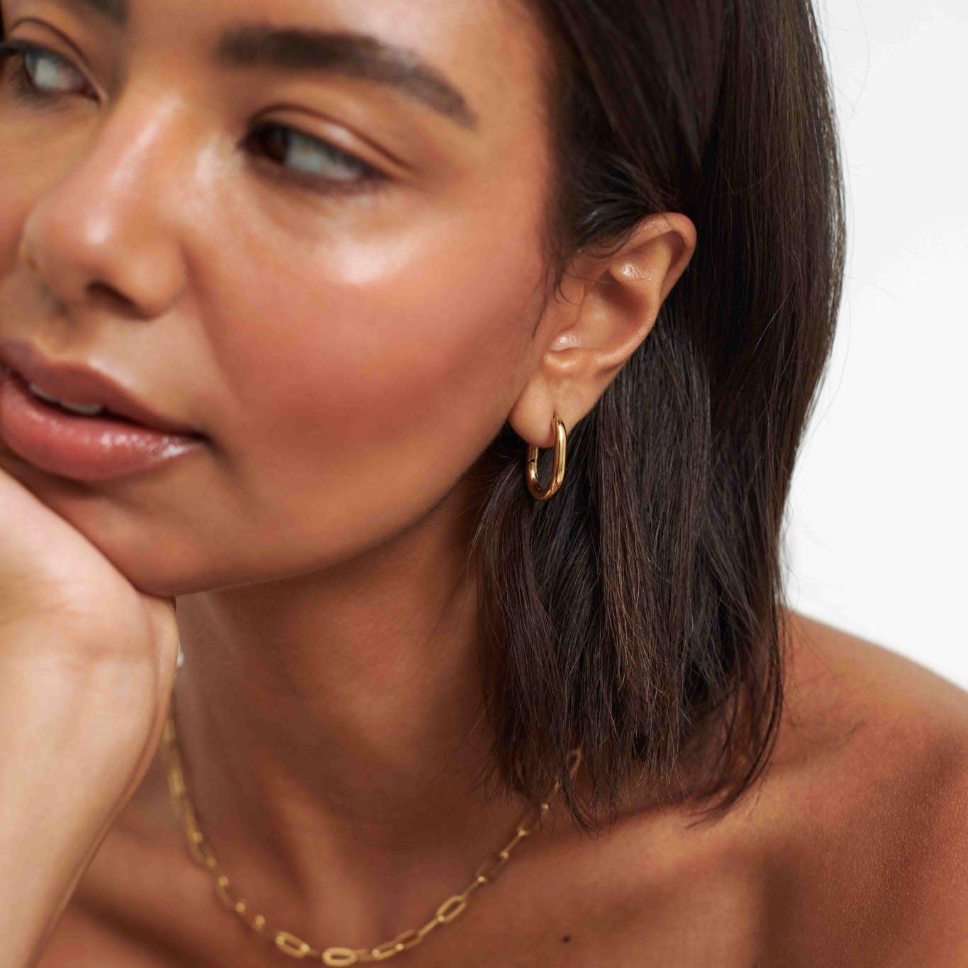 Gold - D.Louise - Oval Hoops - 3