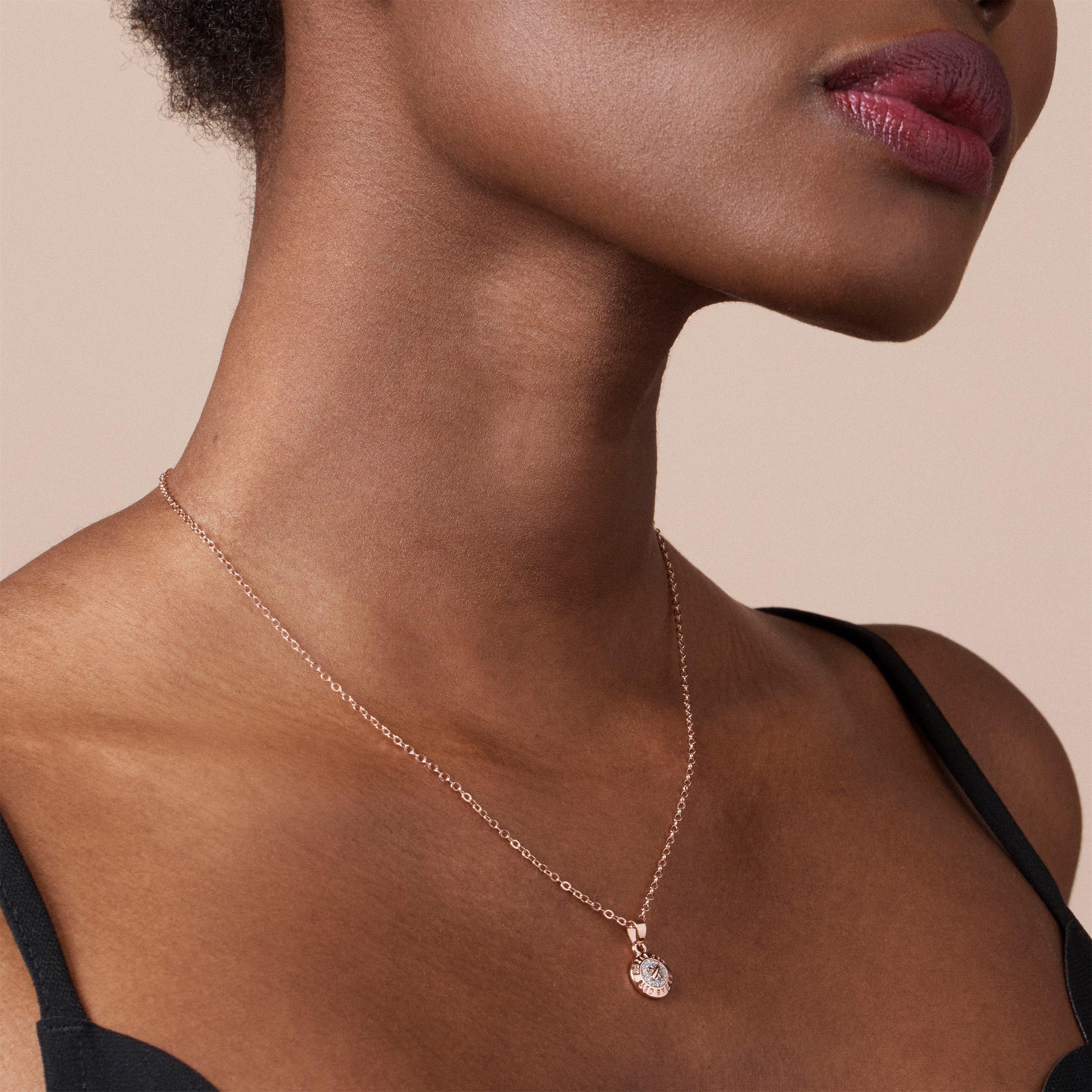 Gold/Pink - Ted Baker - Women's Elvina Pendant Necklace - 2