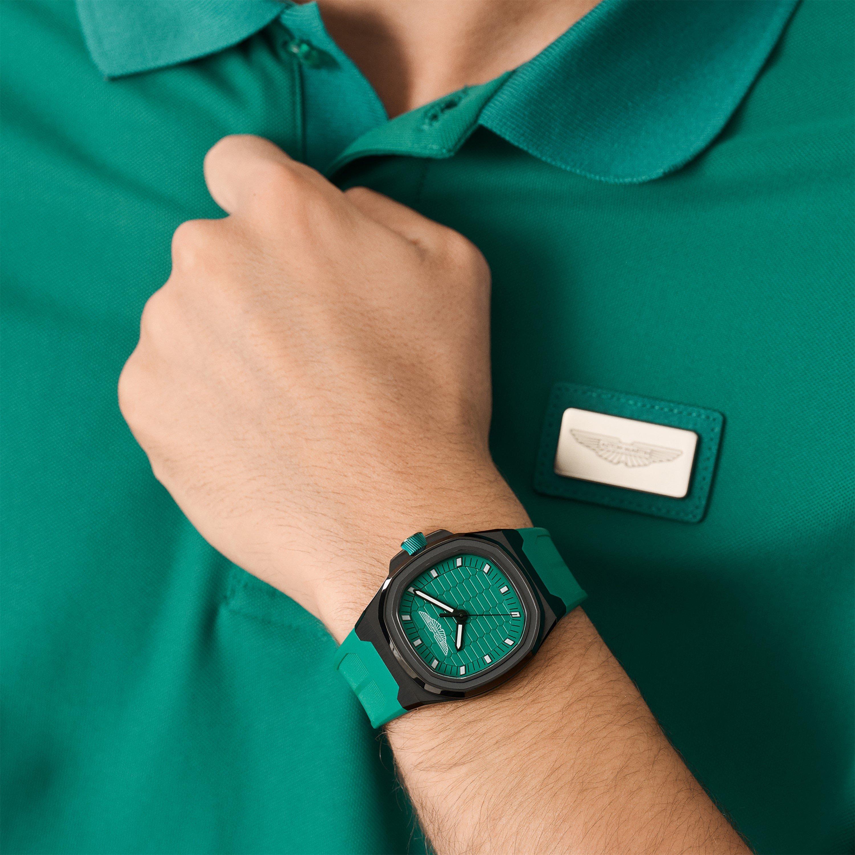 Green/Black - Aston Martin - AMR Icon Watch Sn64 - 2