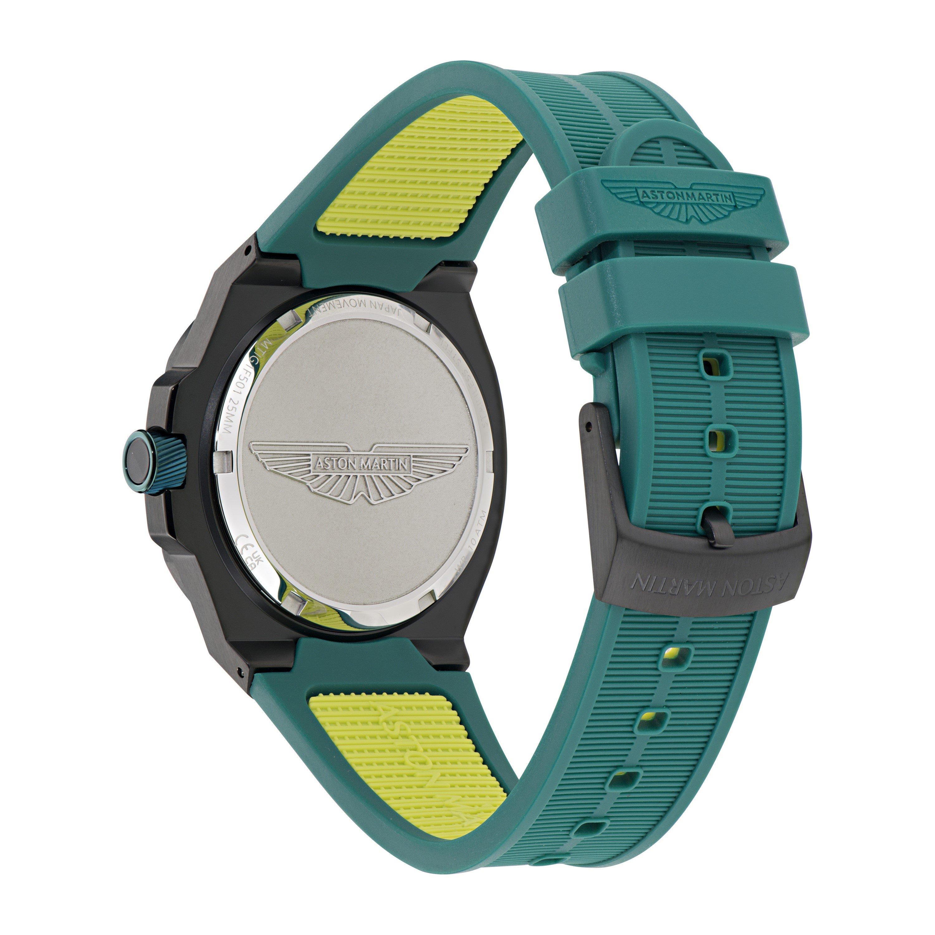 Green/Black - Aston Martin - AMR Icon Watch Sn64 - 4