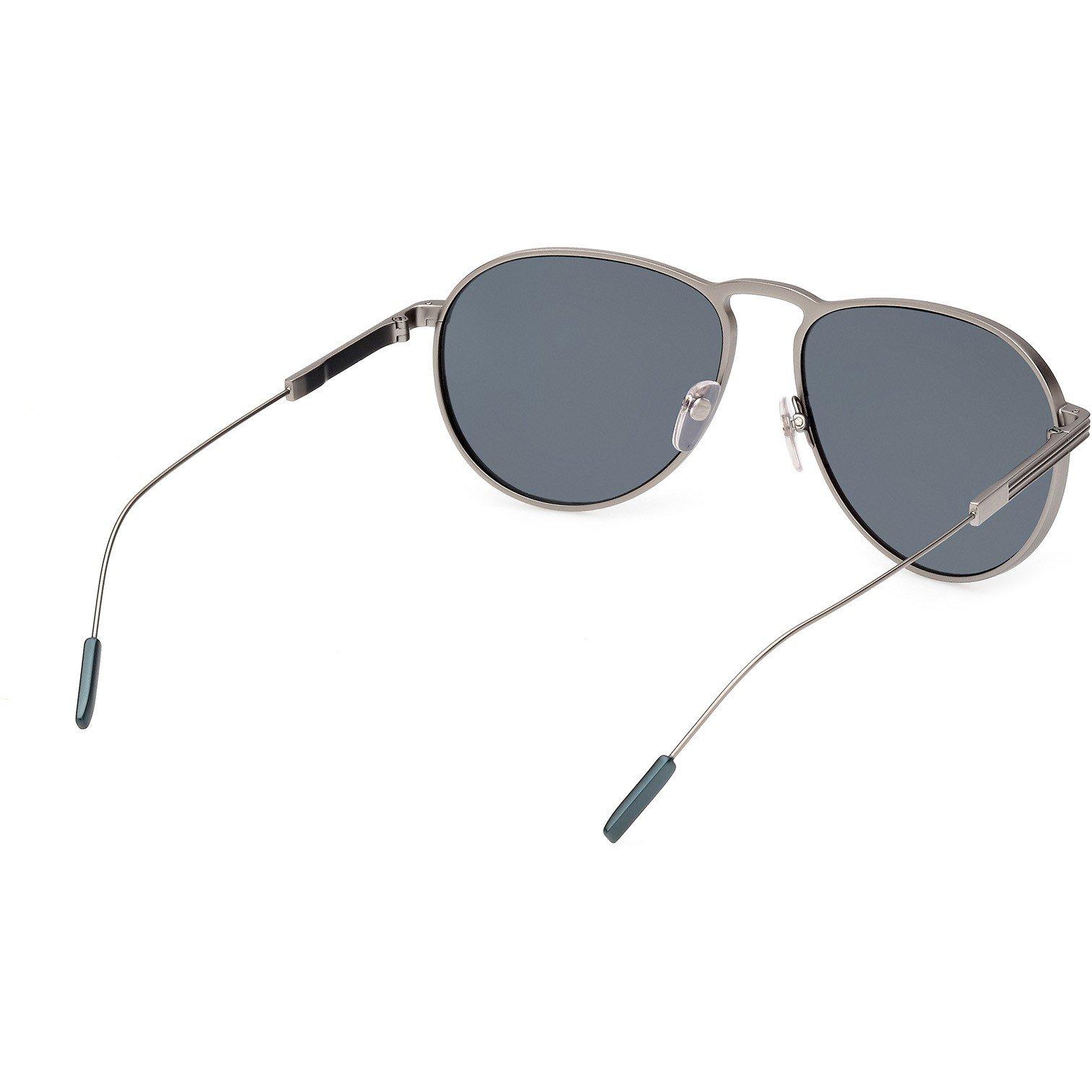 Gold/Blue - Ermenegildo Zenga - EZ0220 Sunglasses - 8