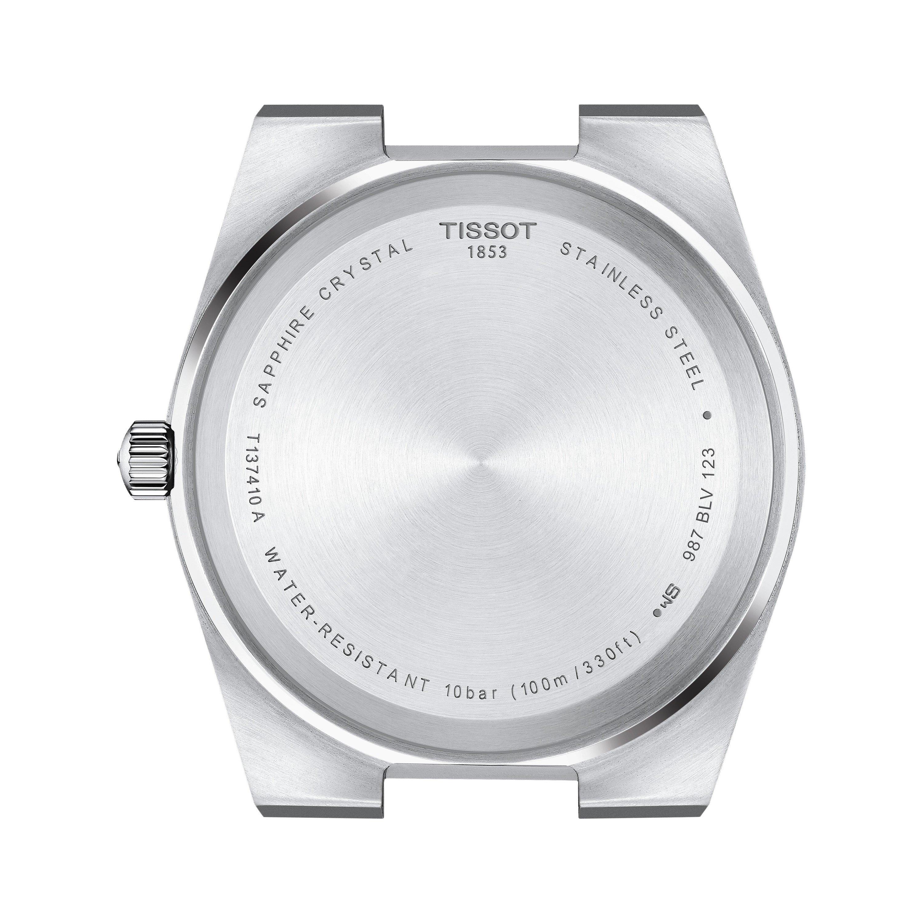 Red/Steel - Tissot - Mens PRX Quartz Analogue Watch - 4