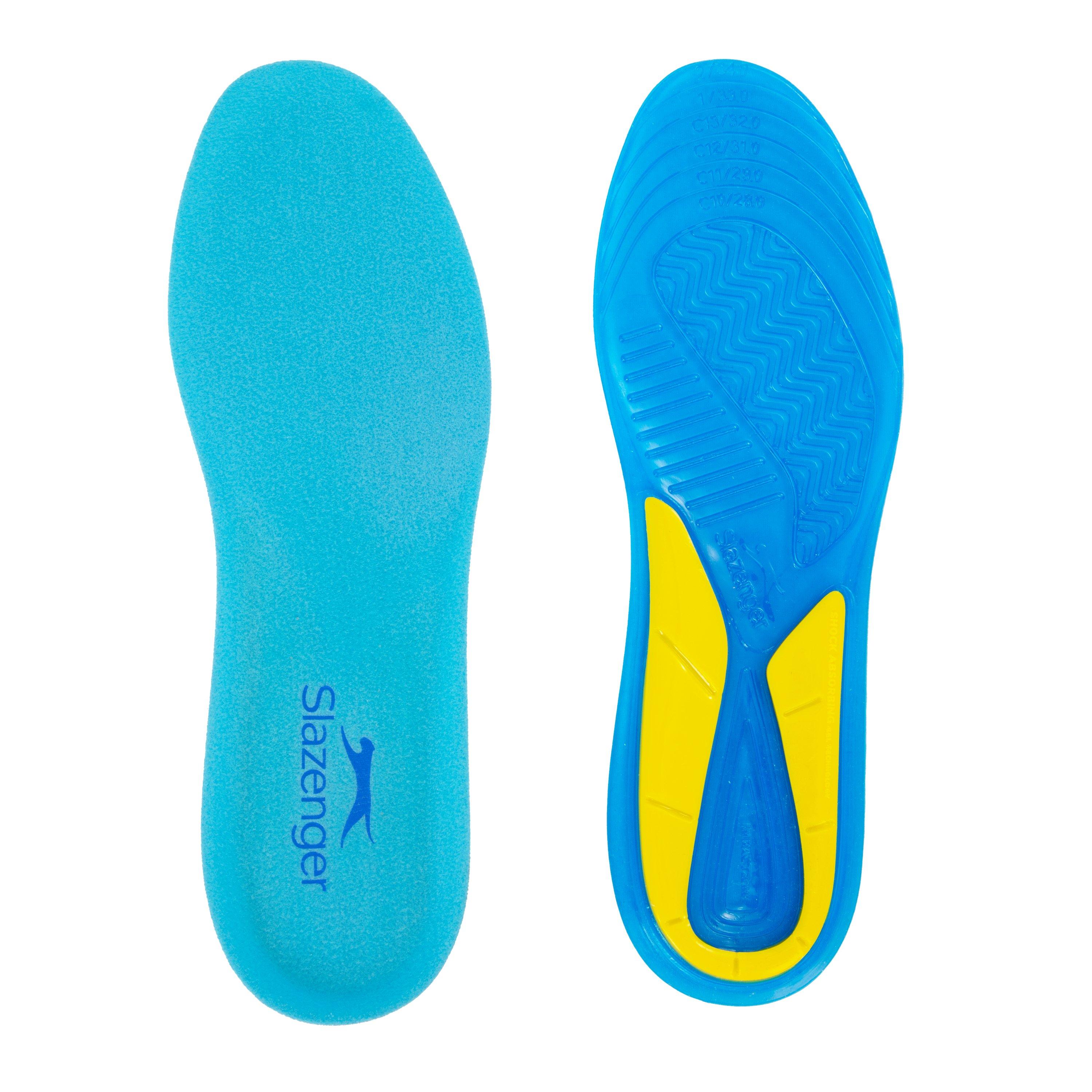 Slazenger Gel Insoles for Enhanced Arch Support Insoles Sports Direct MY