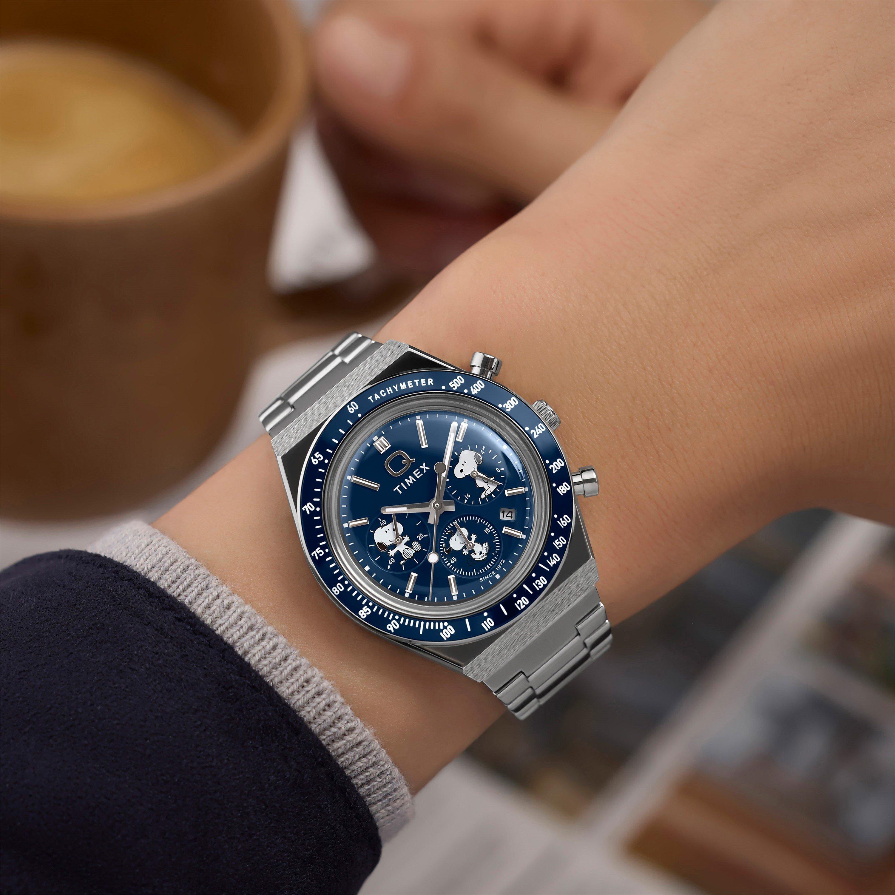 Blue/Silver - Timex - Men's Peanuts Analogue Quartz Watch - 2