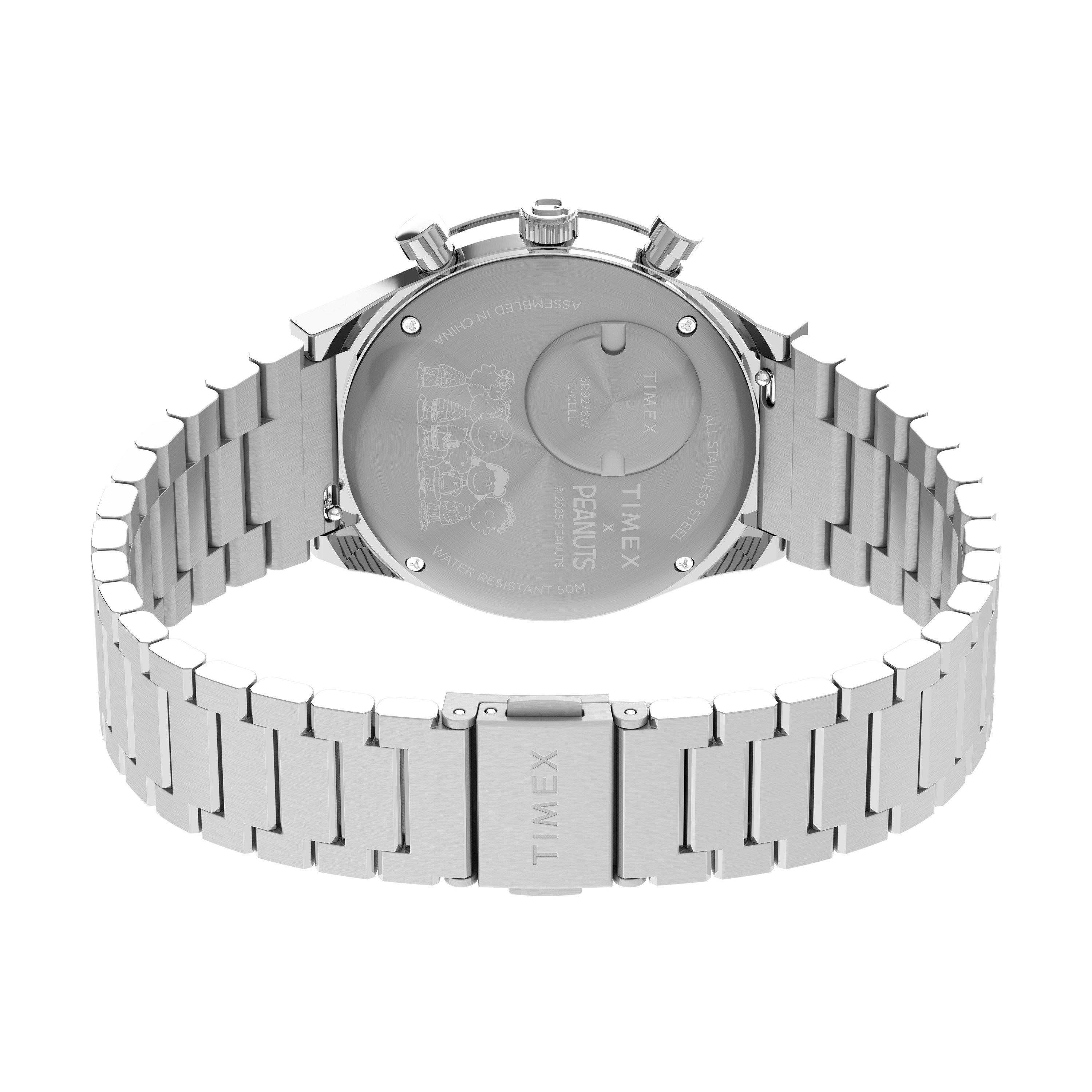 Blue/Silver - Timex - Men's Peanuts Analogue Quartz Watch - 5