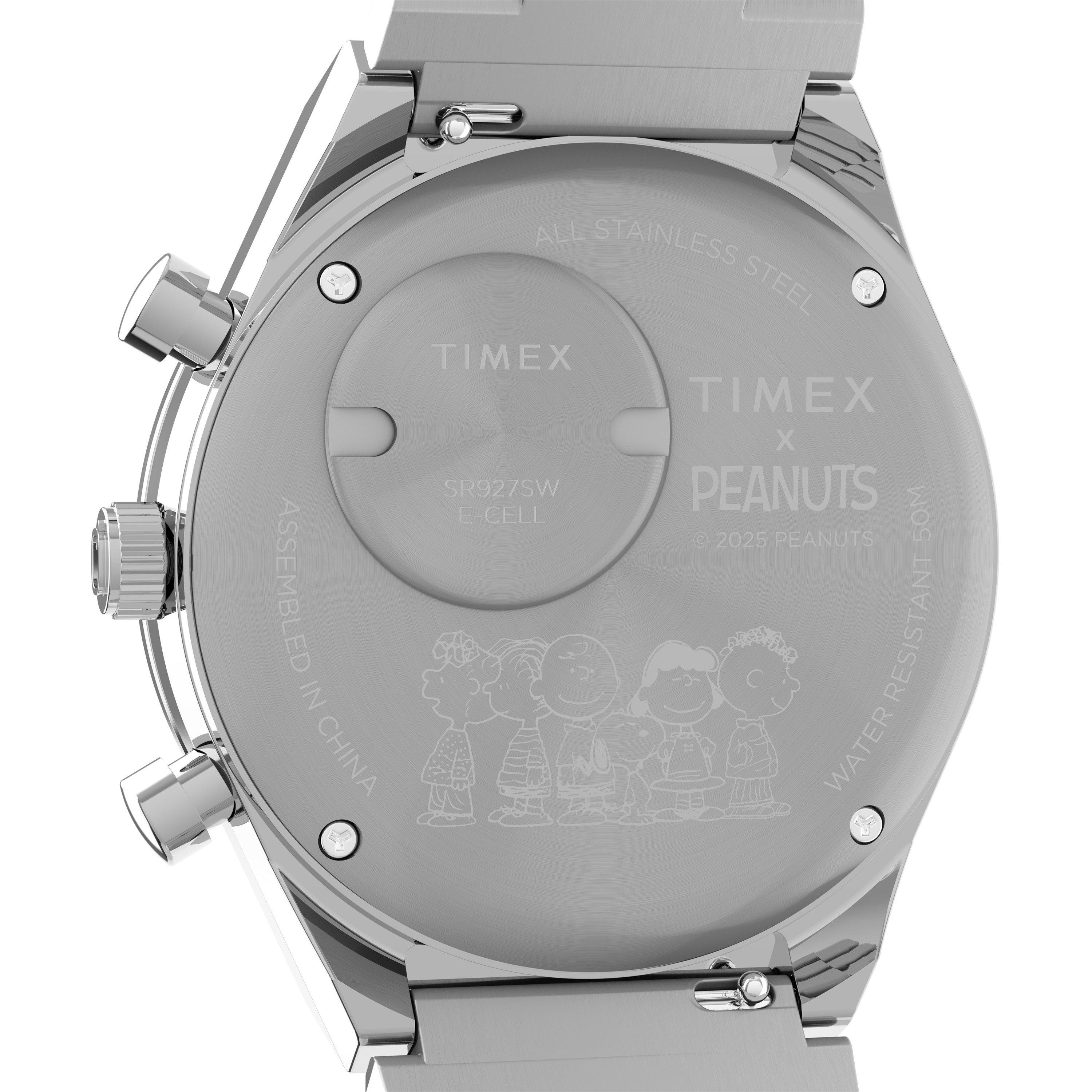 Blue/Silver - Timex - Men's Peanuts Analogue Quartz Watch - 7