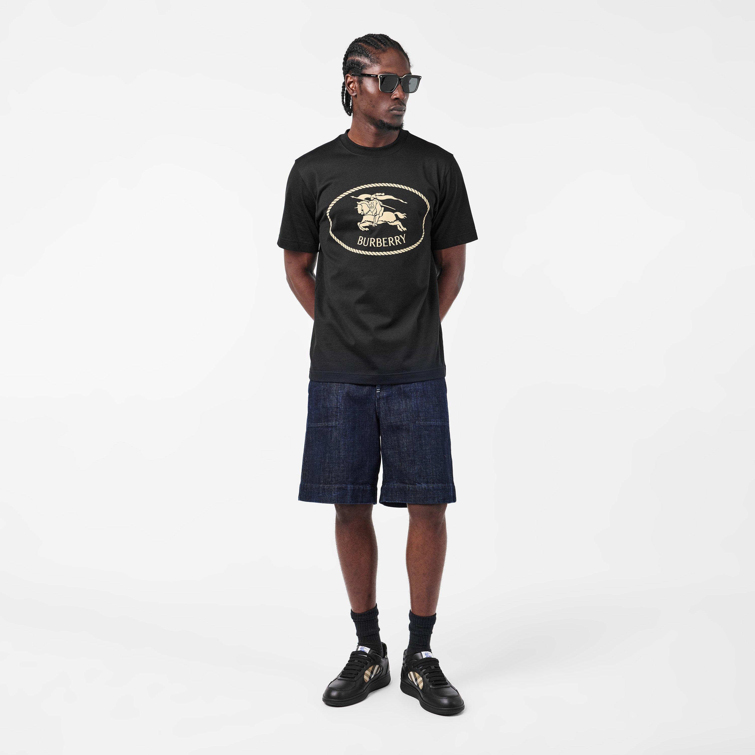 Black - Burberry - Men's Square Sunglasses, Square Design - 6