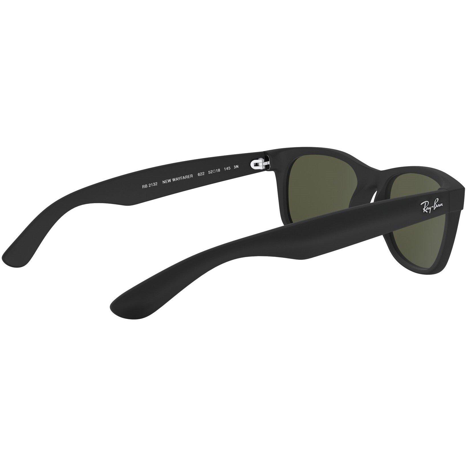 Rubber Black - Ray-Ban - Rayban Wayfarer 00 - 9