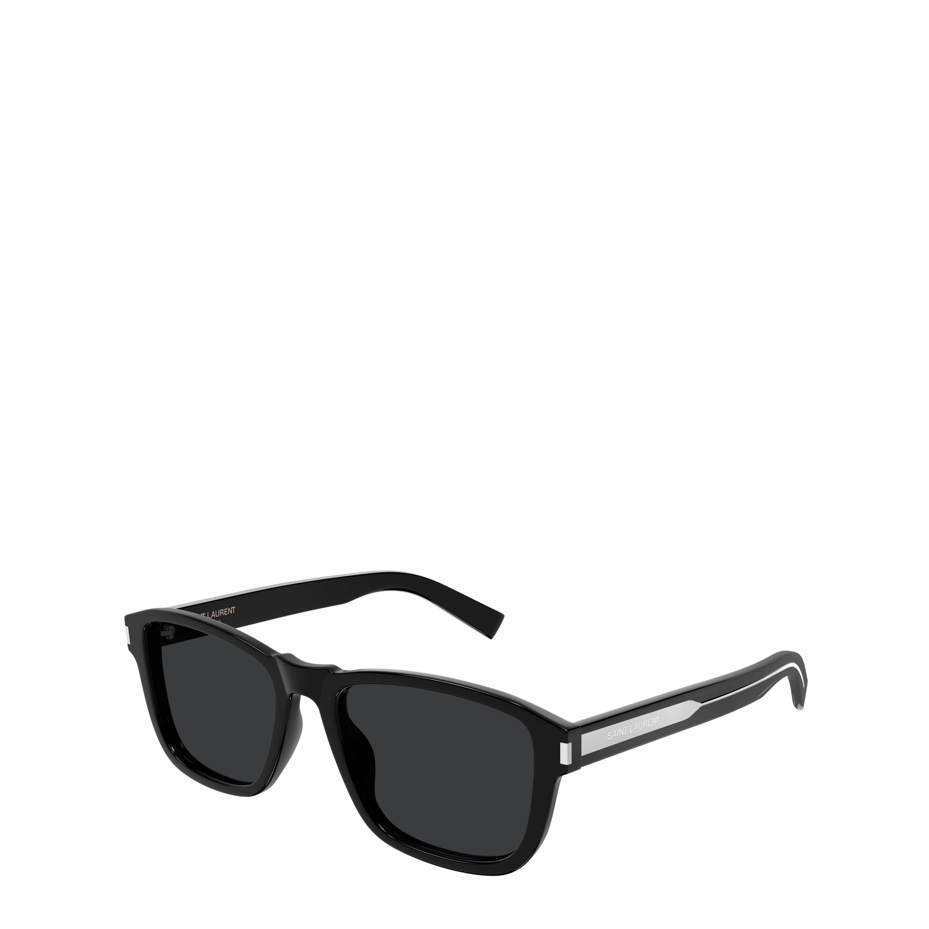 Saint Laurent Men's Sl 710 Logo-Plaque Sunglasses - Silver/Black