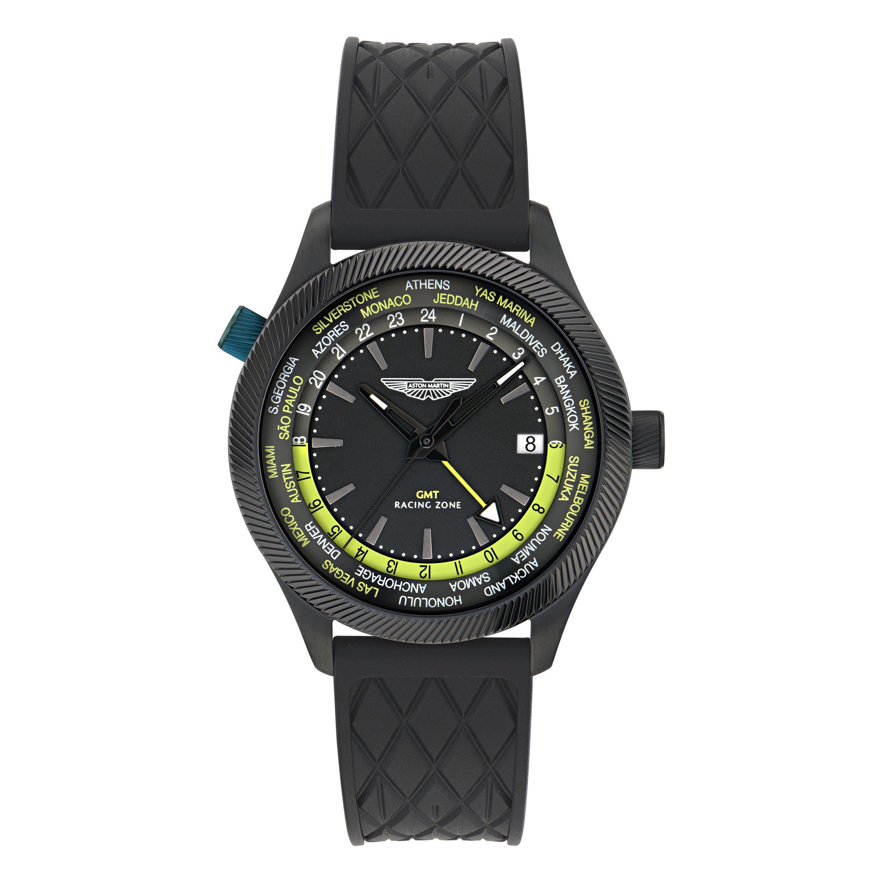 Schwarz - Aston Martin - Men's Icon Analogue Quartz Watch - 1