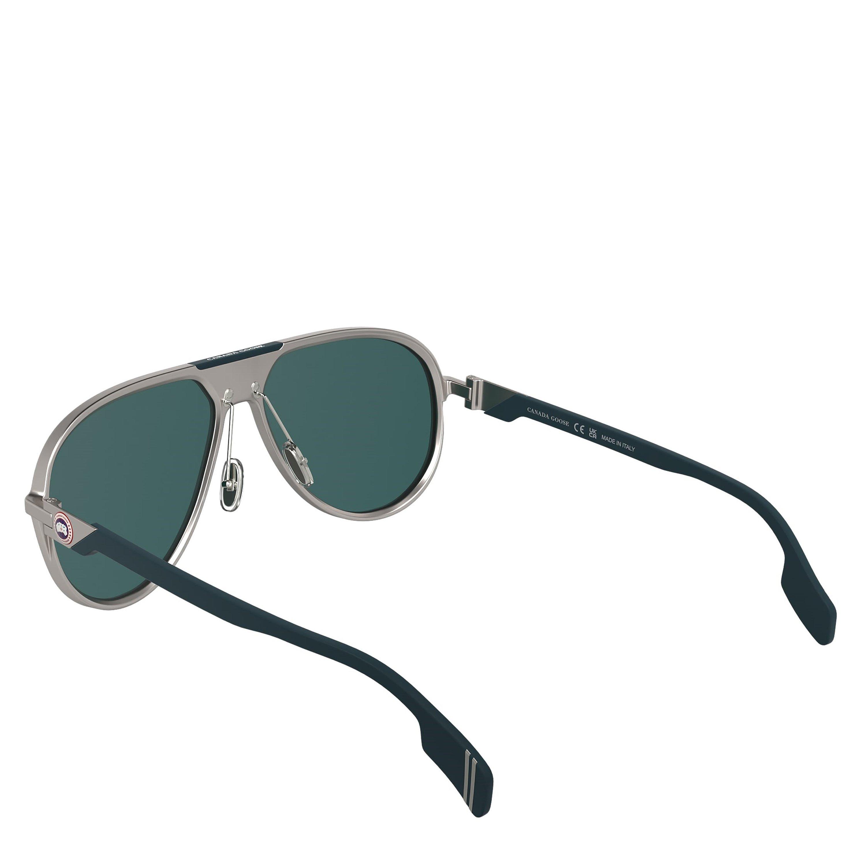 Matte Gunmetal - Canada Goose - Men's Robson Aviator Sunglasses - 5