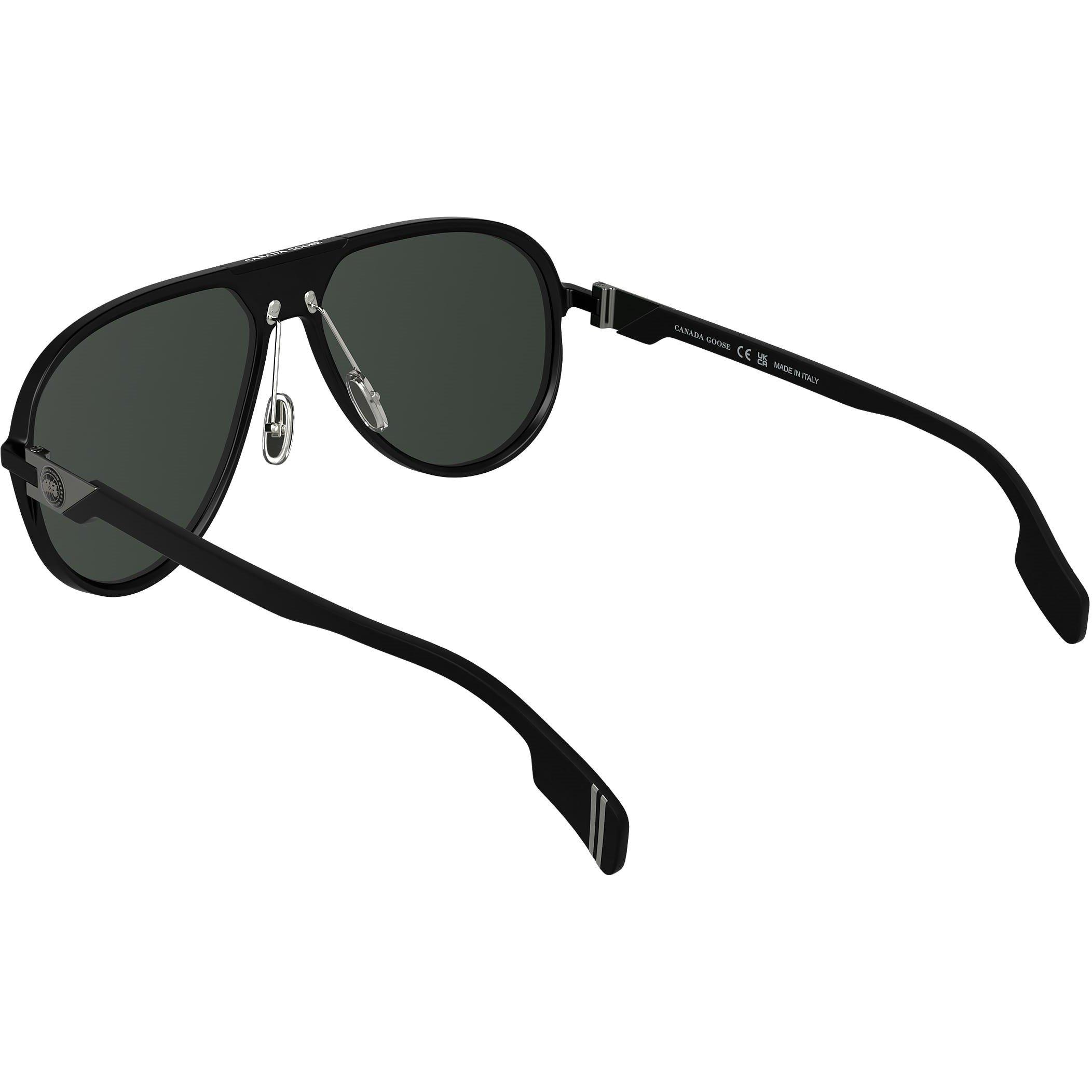 Matte Black - Canada Goose - Men's Robson Aviator Sunglasses - 5