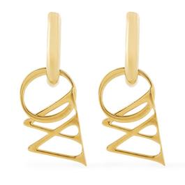 Off White Logo Earrings