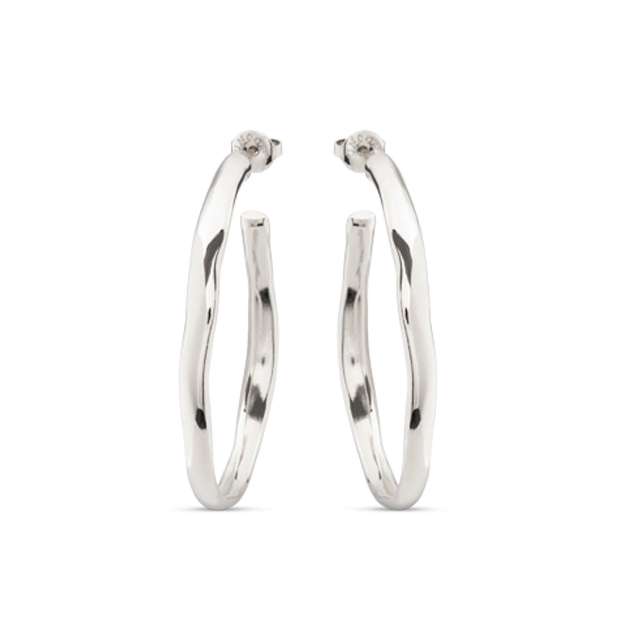 Zilver - UNOde50 - UNOde50 Sterling Silver Hoop Earings - 2