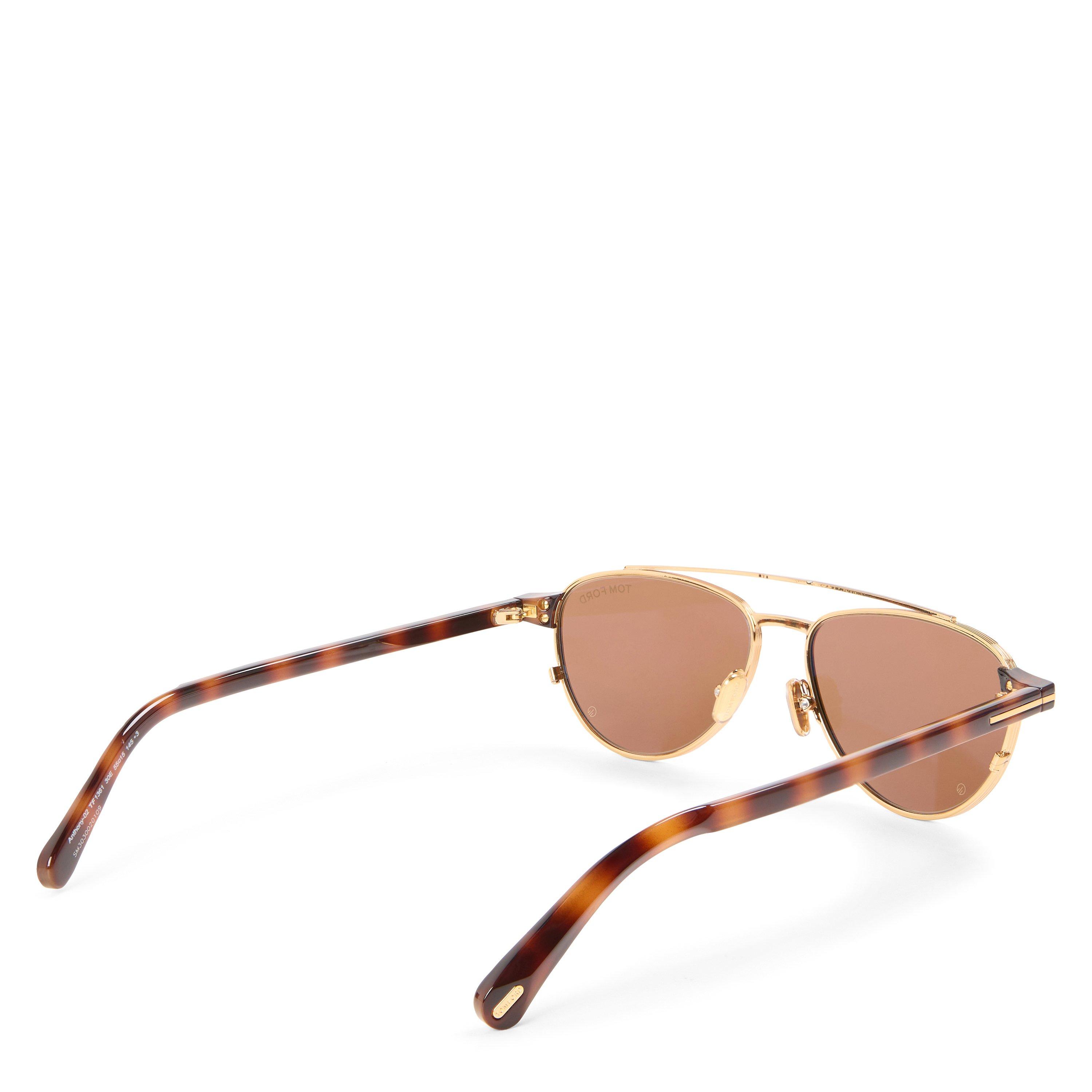 Gold/Brown - Tom Ford - TFS FT1361 Anthony Ld63 - 2