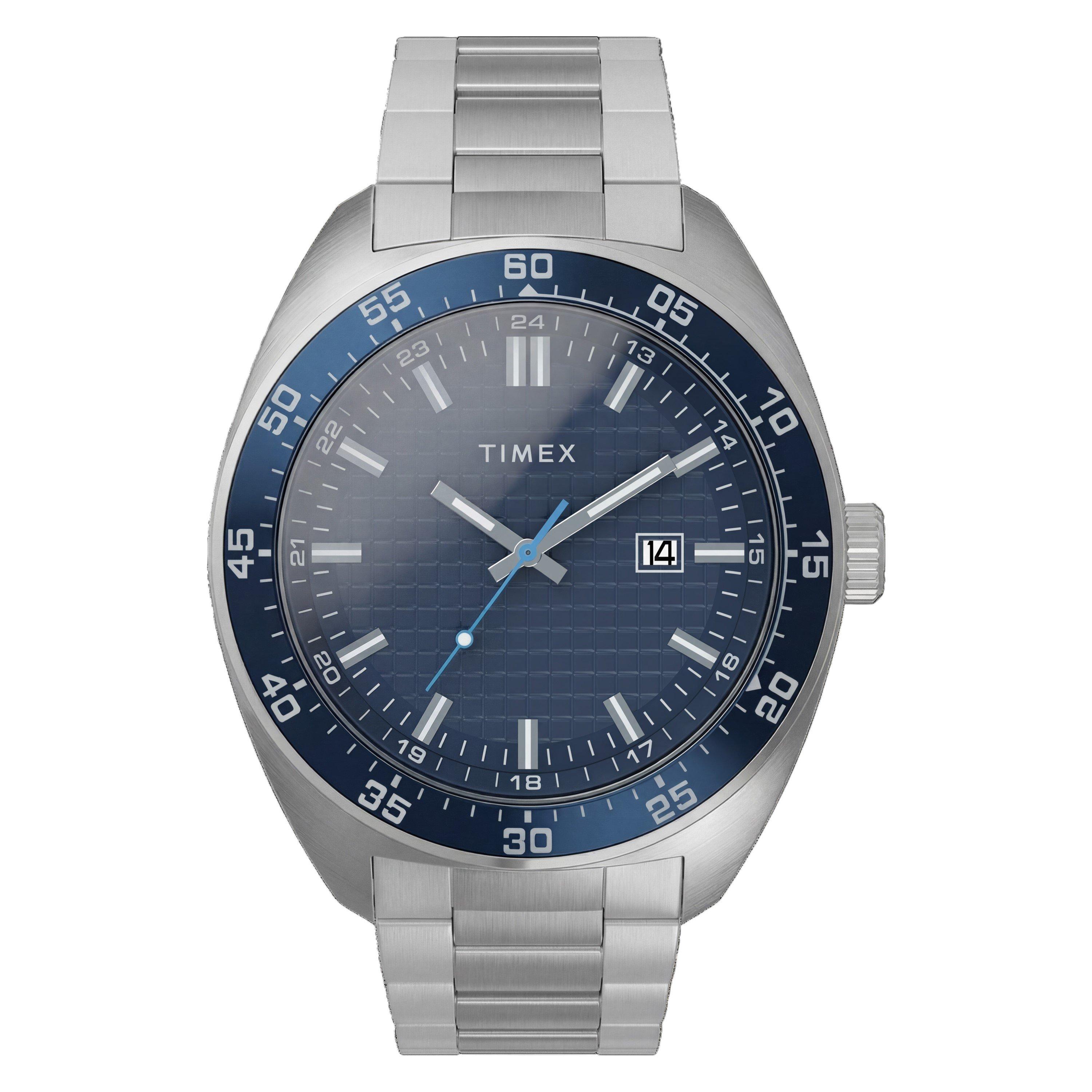 Blue/Silver - Timex - Timex L Weston Watch Sn72 - 1