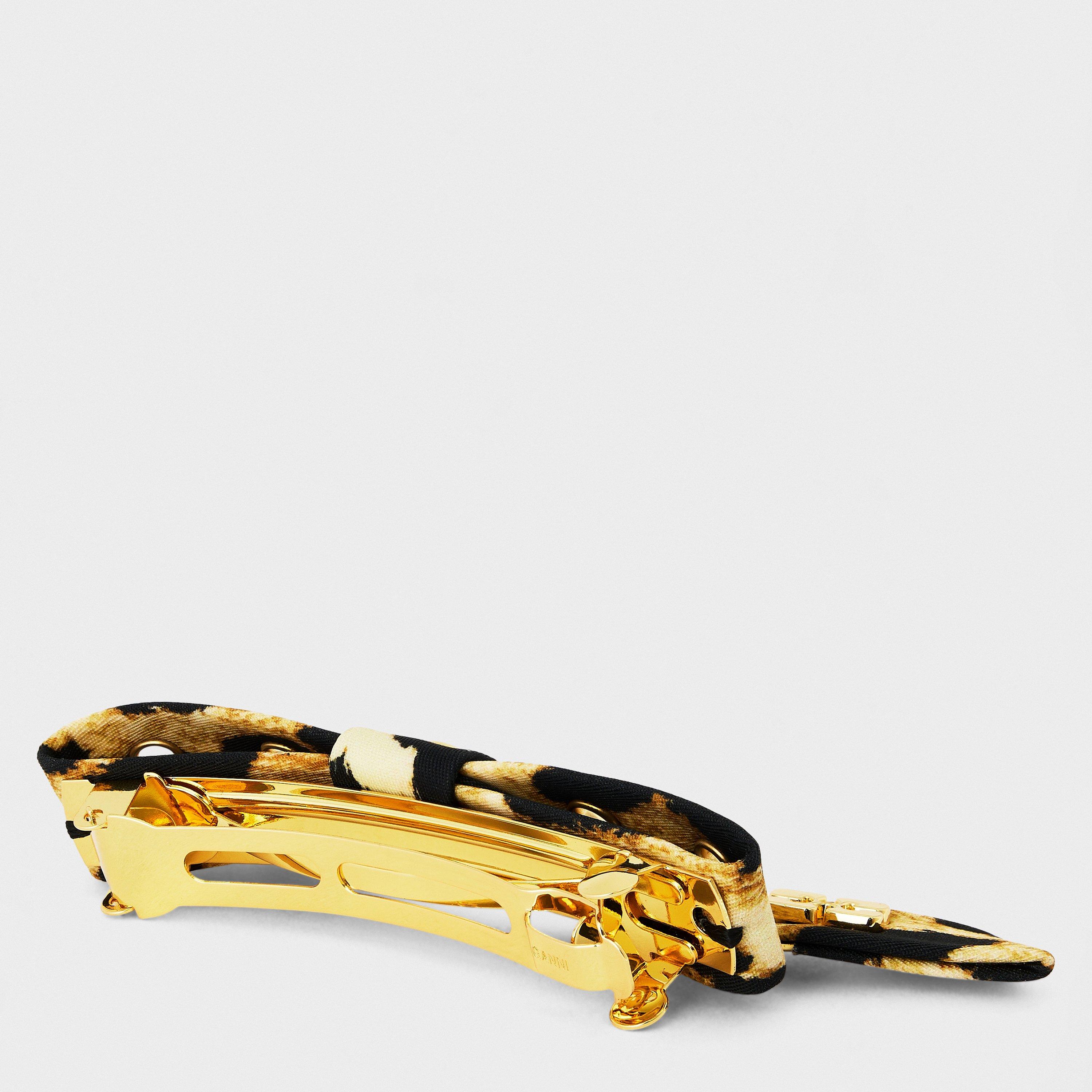 Leopard - Ganni - Ganni Barrette Nyl Ld61 - 2