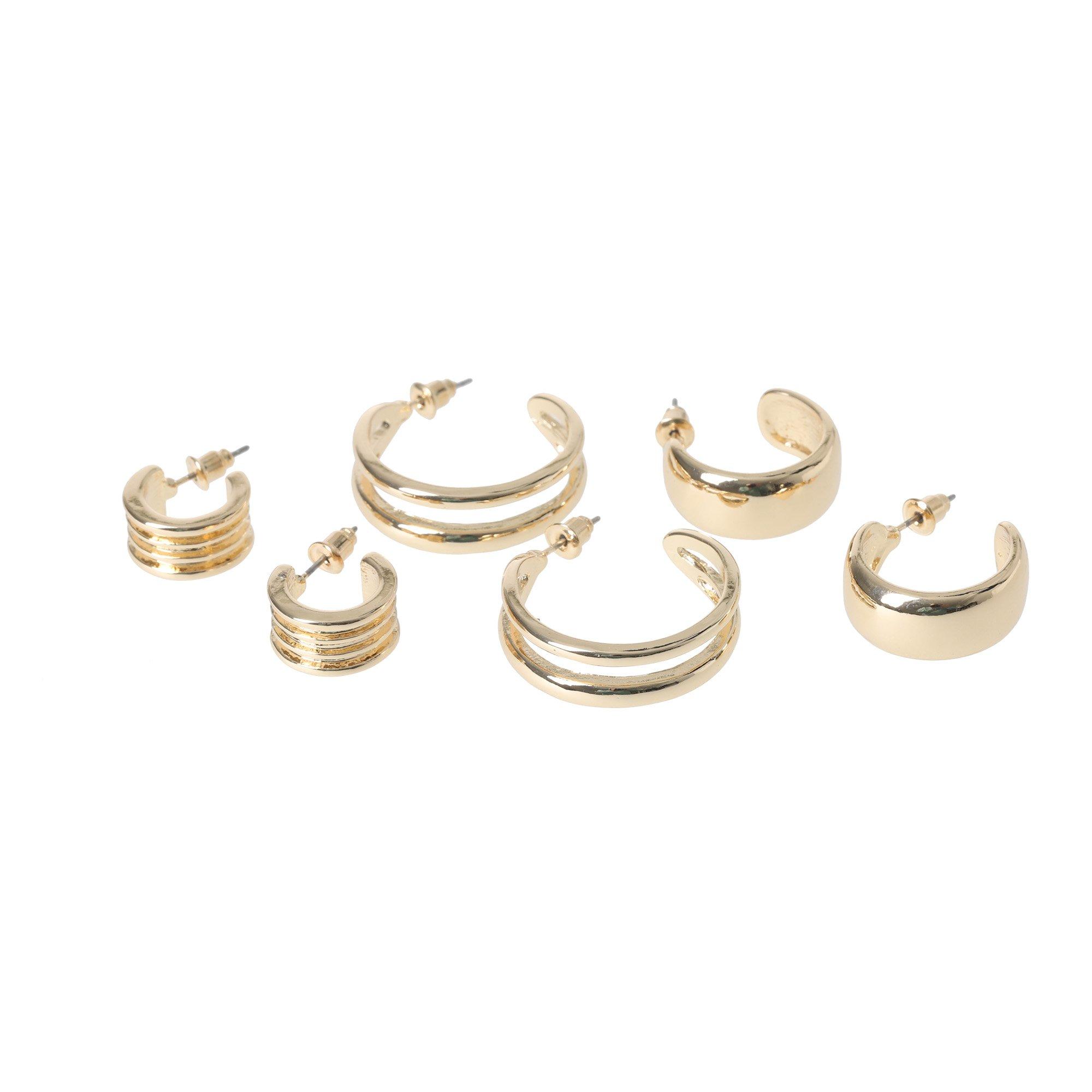 Guld - Miso - Chunky Hoop Pack - 2