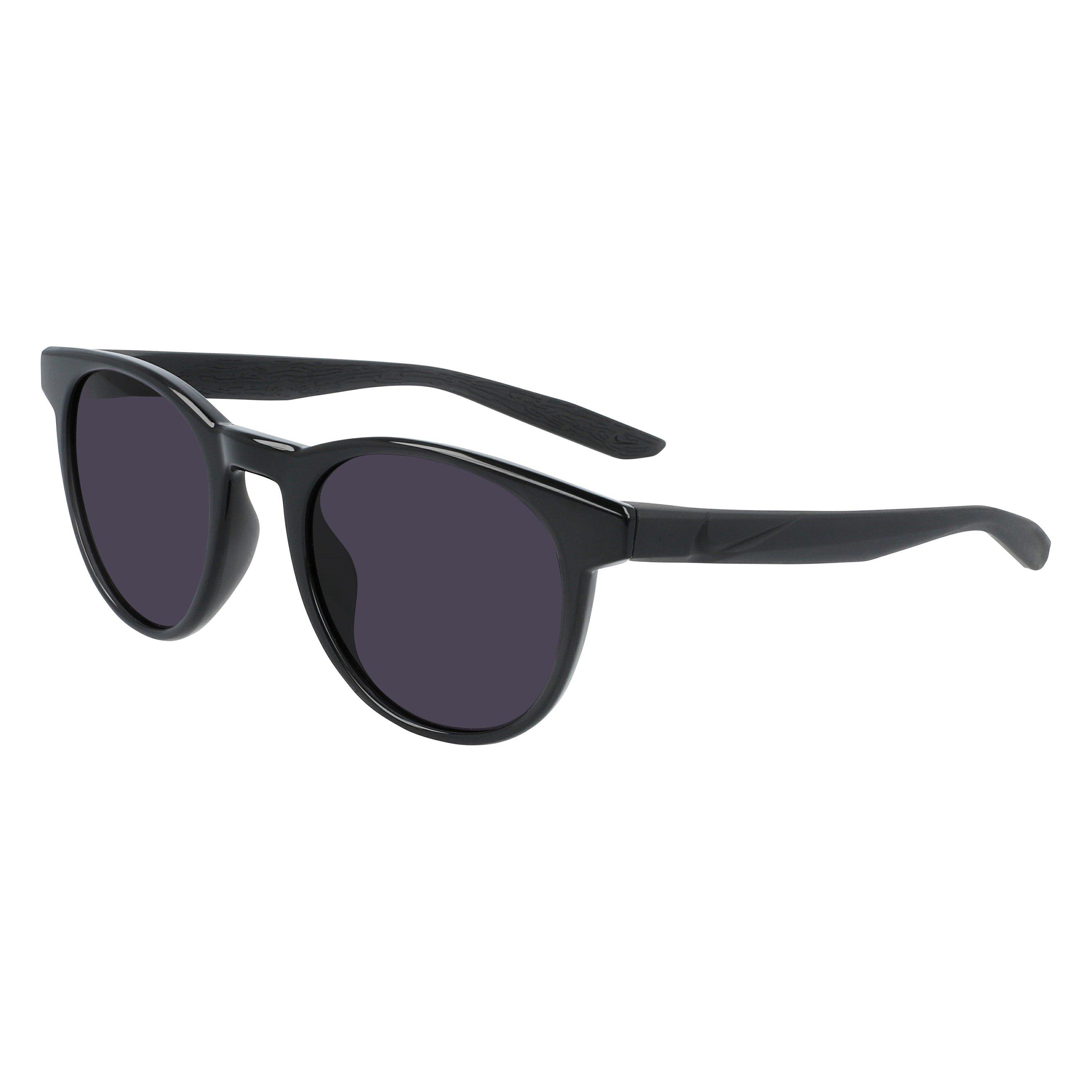 Blk/DkGrey Lens - Nike - Horizon Ascent S Wayfarer Sunglasses - 3