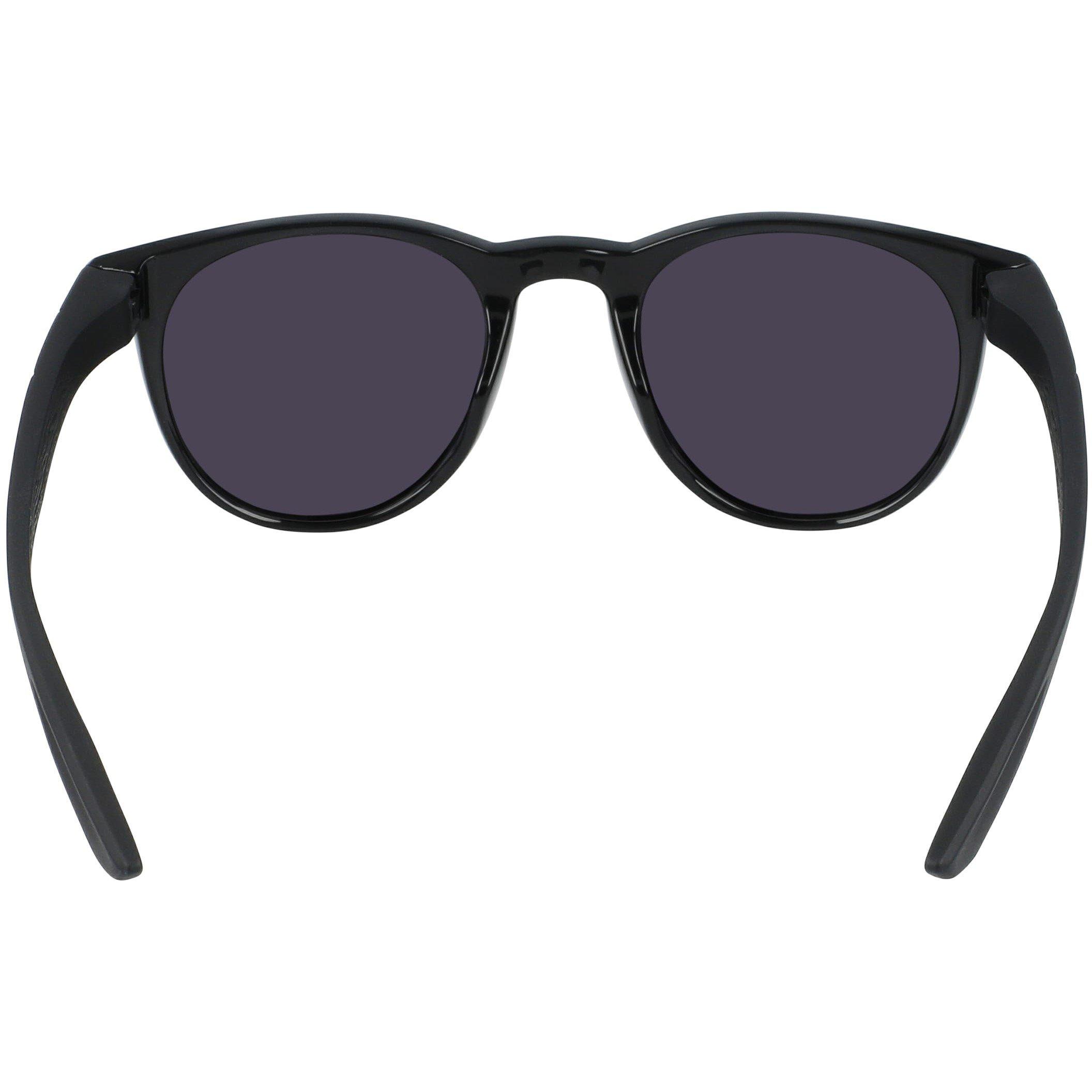 Blk/DkGrey Lens - Nike - Horizon Ascent S Wayfarer Sunglasses - 6