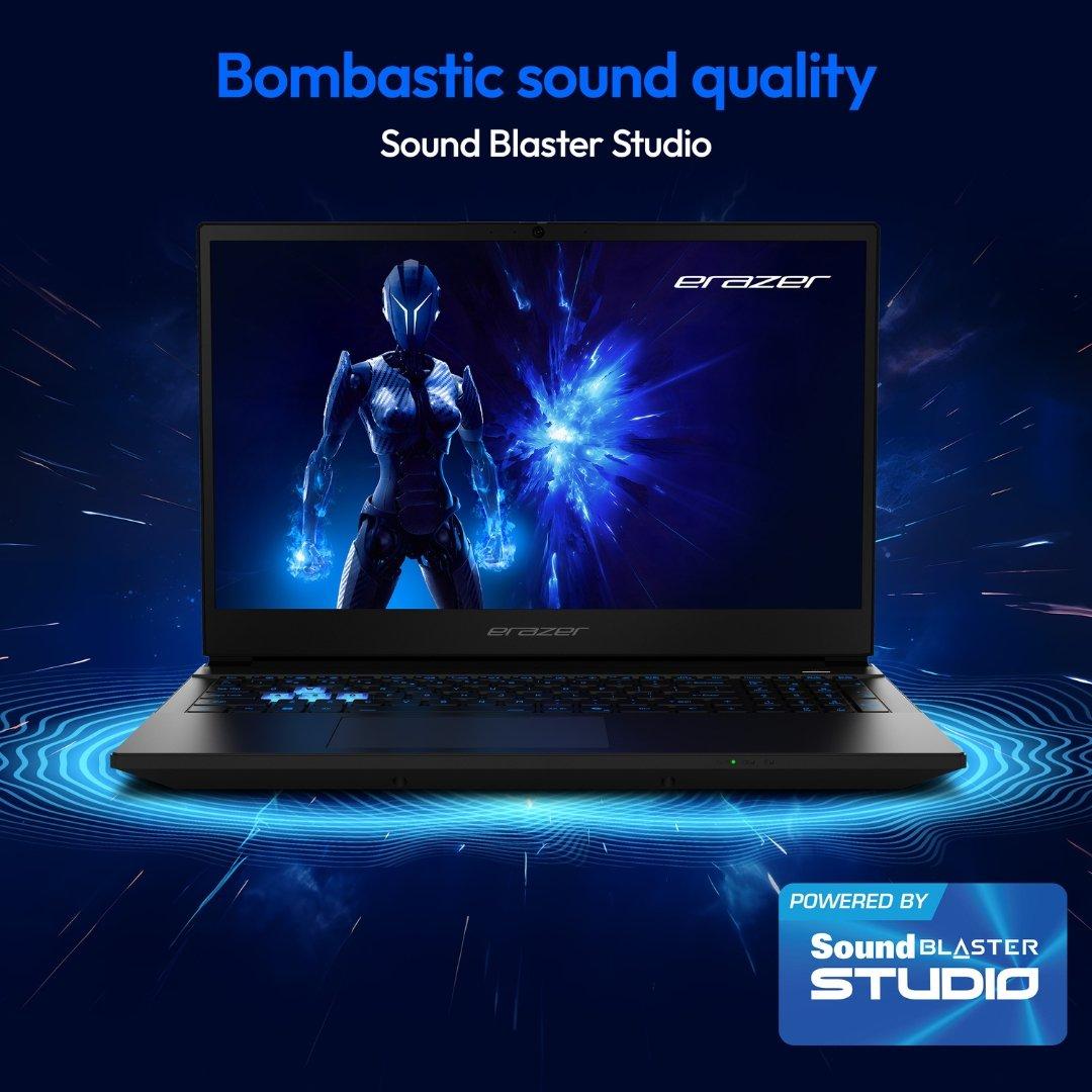 Black - Medion - Erazer Deputy P15 15.6 Inch Gaming Laptop – Intel Core i7-13620H Nvidia RTX 5060 Win 11 Home - 10