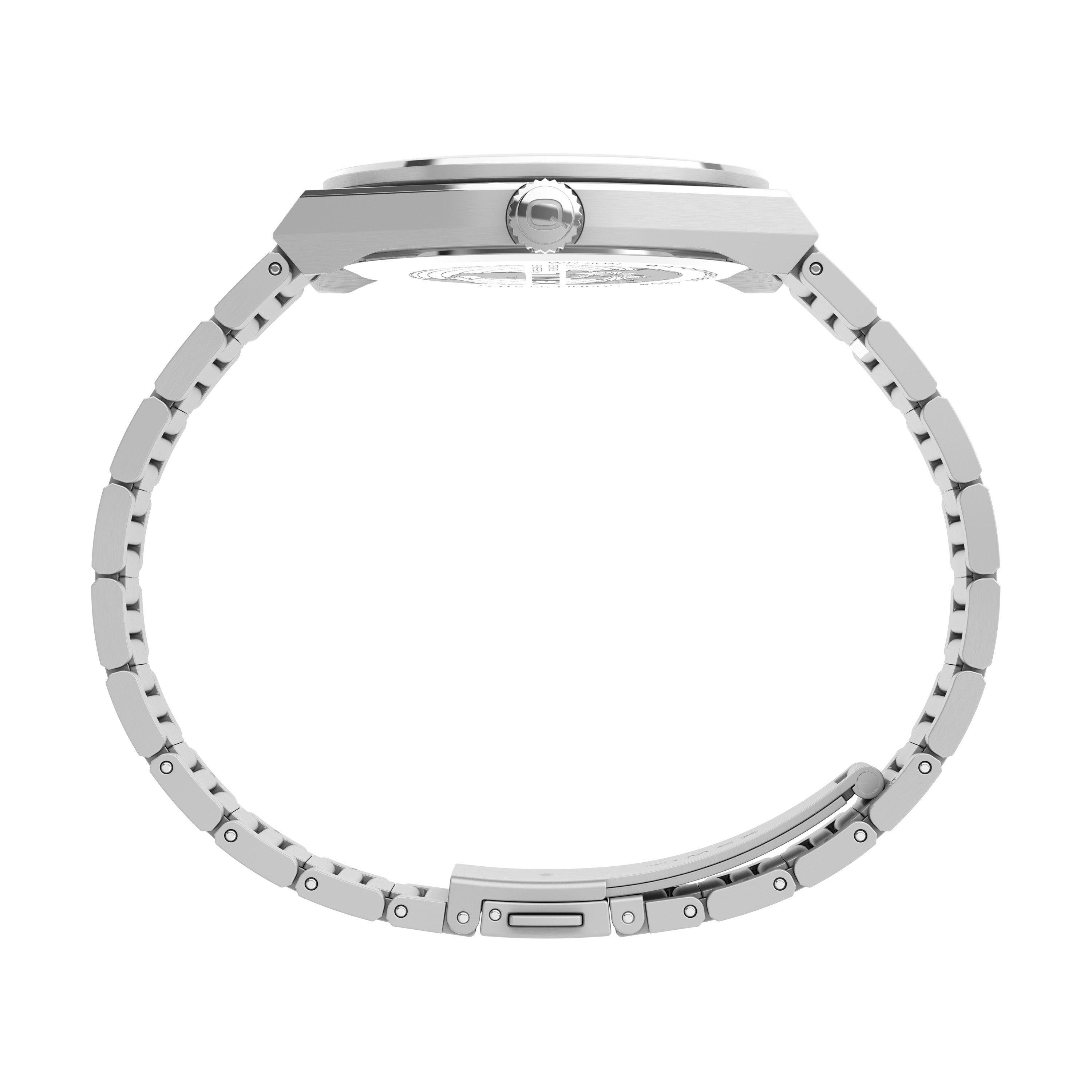 Blue/Silver - Timex - Men's Continental Analogue Quartz Watch - 3