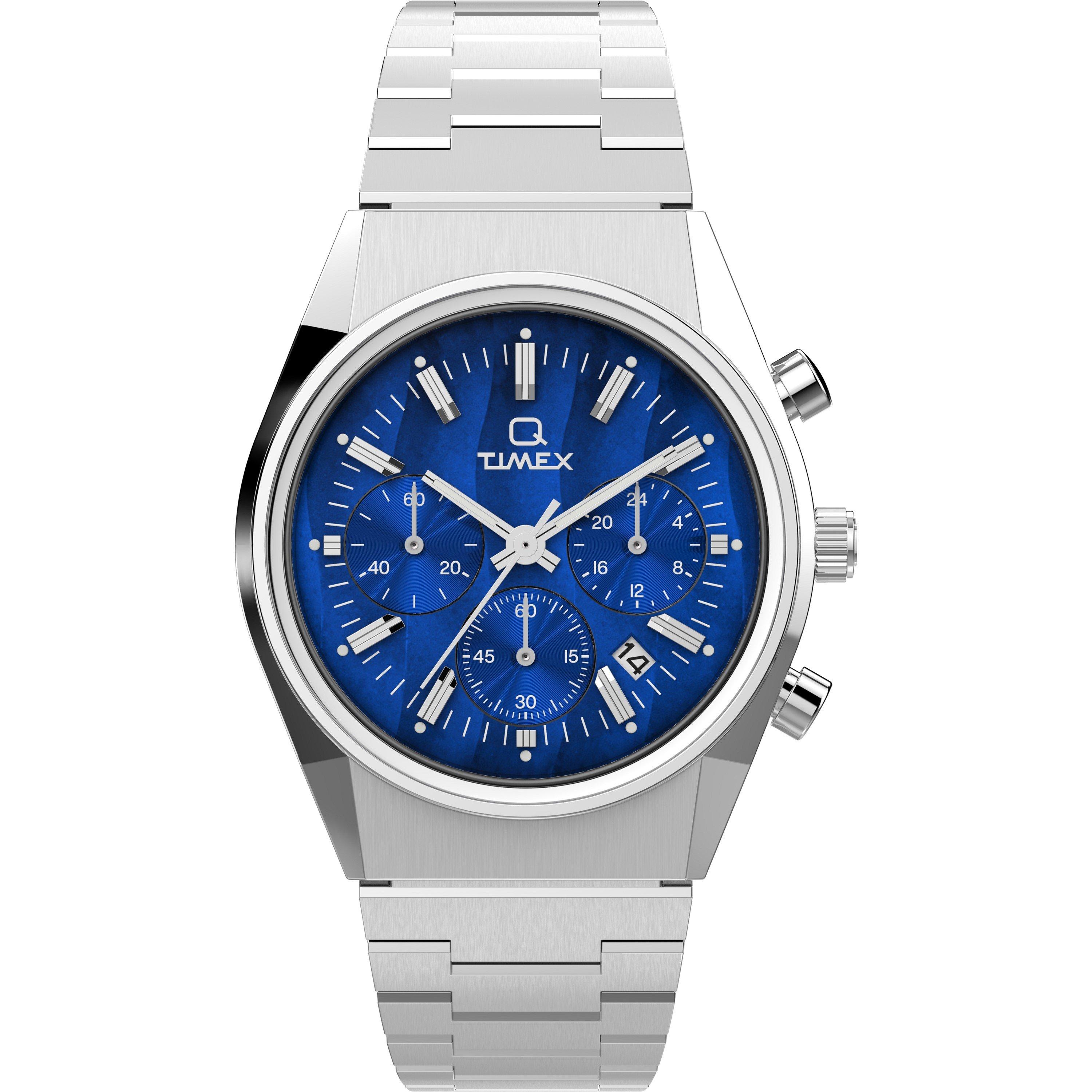 Plava/Srebrna - Timex - Men's Continental Analogue Quartz Watch - 1