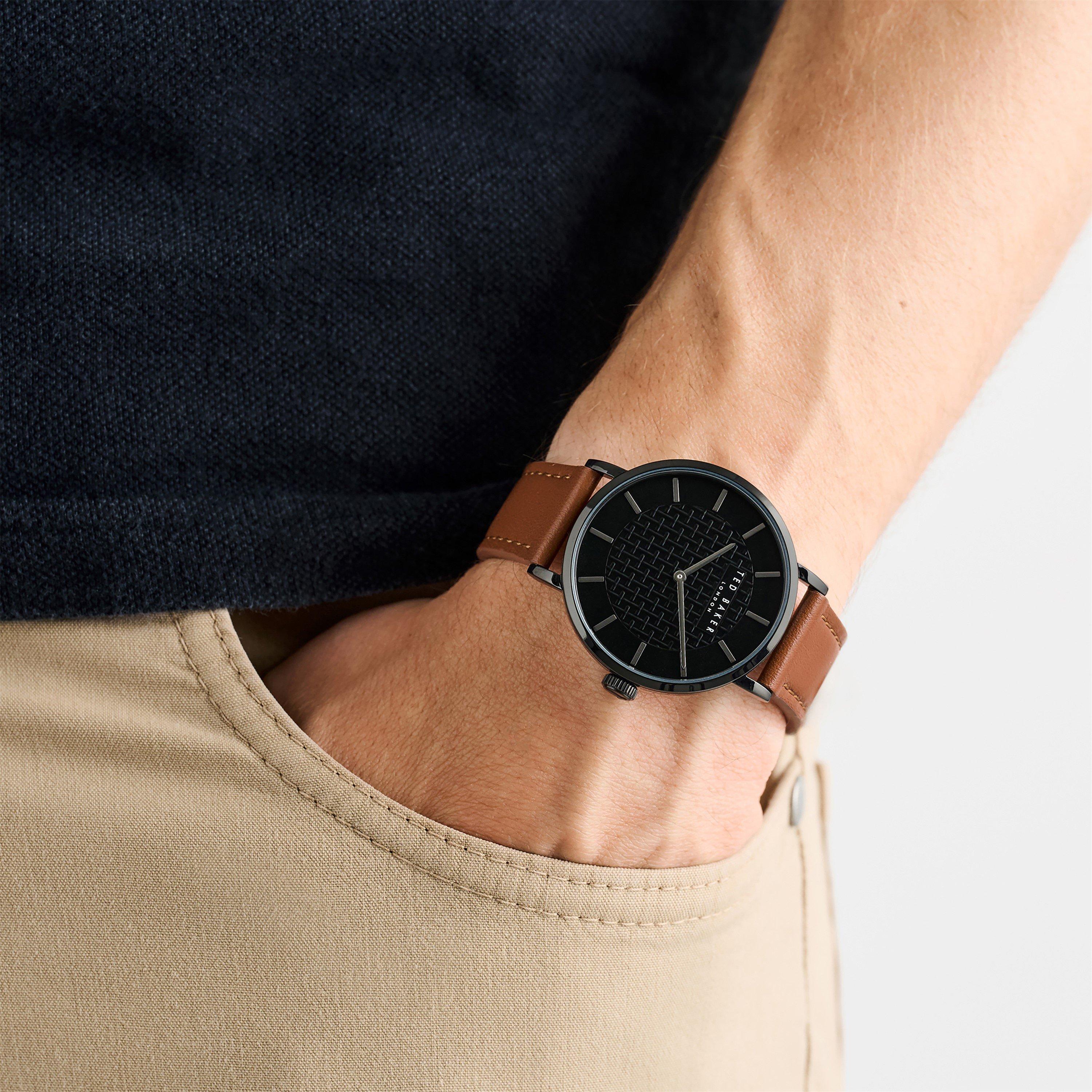 Black/Black - Ted Baker - Men's Precision Quartz Analogue Watch - 2
