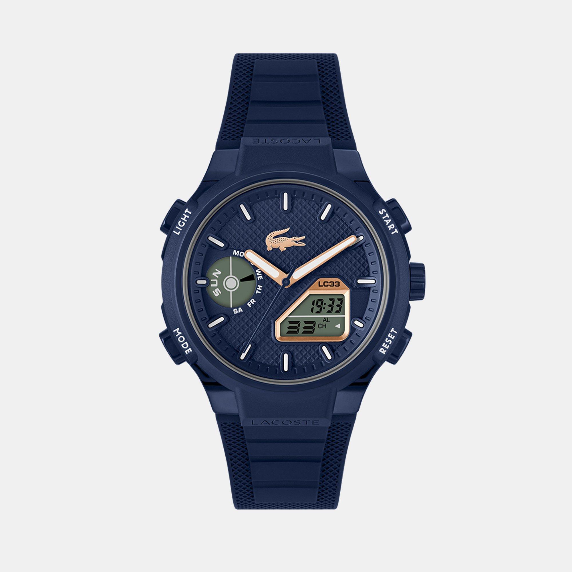 Blue - Lacoste - Lacoste Mens LC33 Analog-Digital Watch - 1