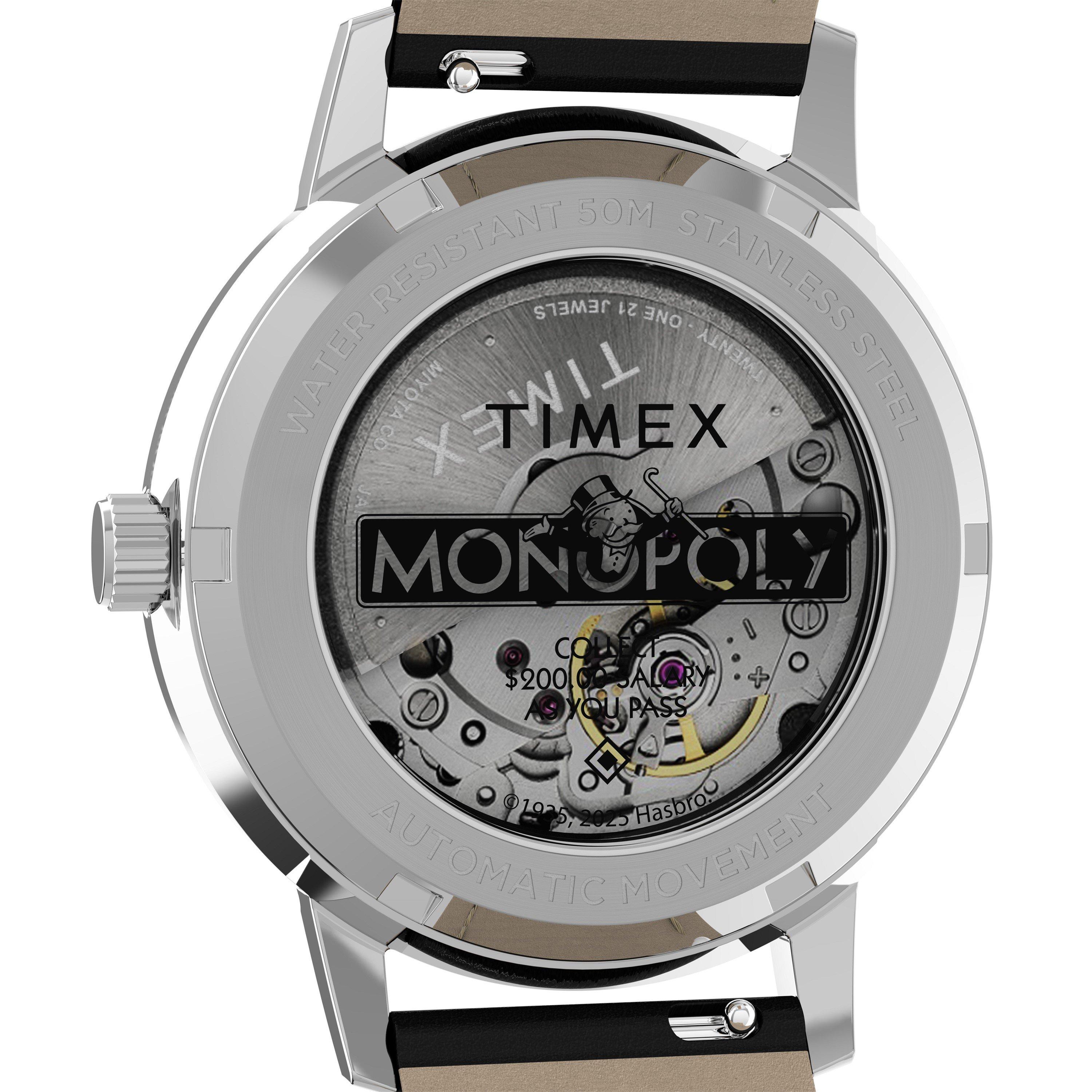 Silver Tone - Timex - Men's Analogue Quartz Watch - 5