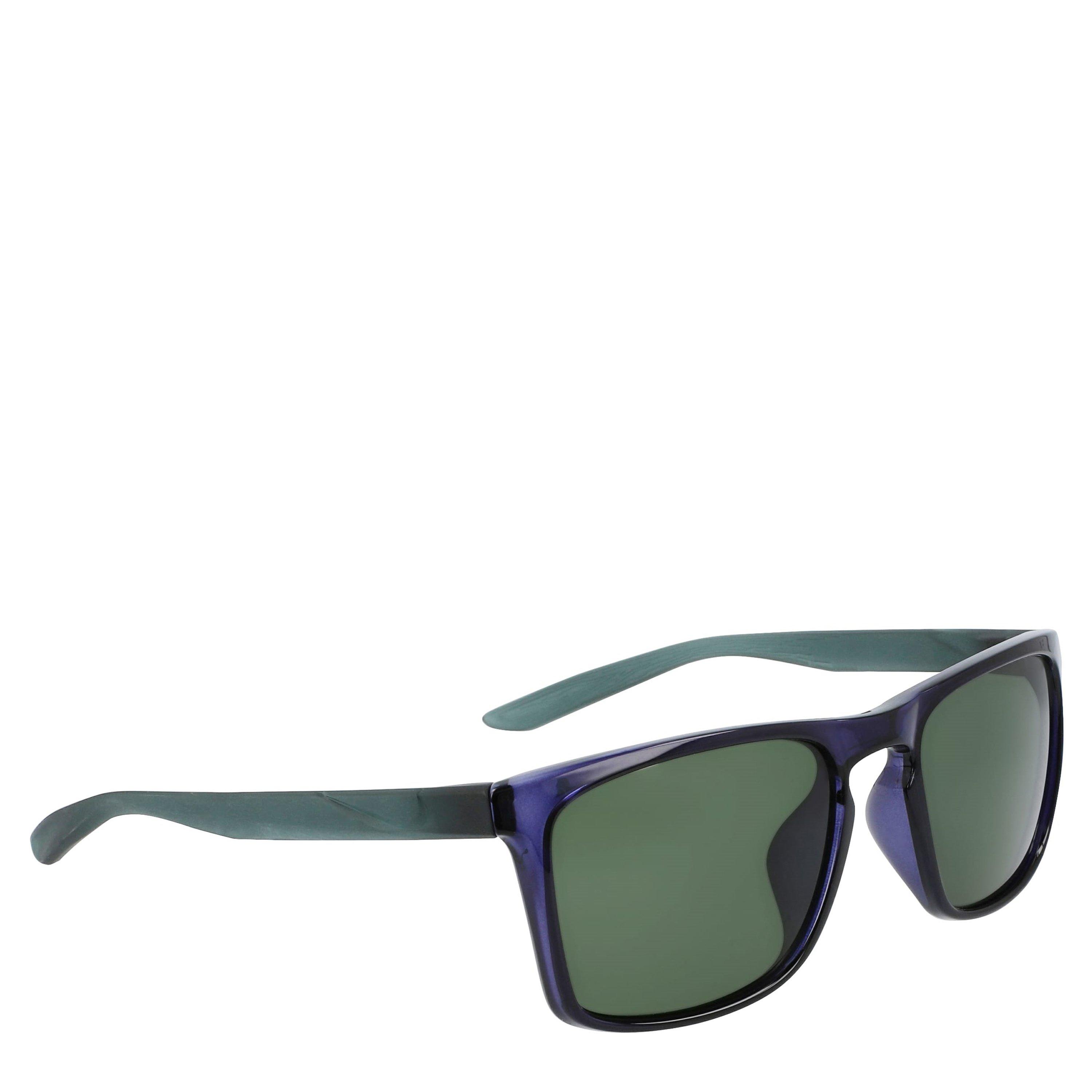 Nike  Sky Ascent Rectangle Sunglasses - Concord/Green