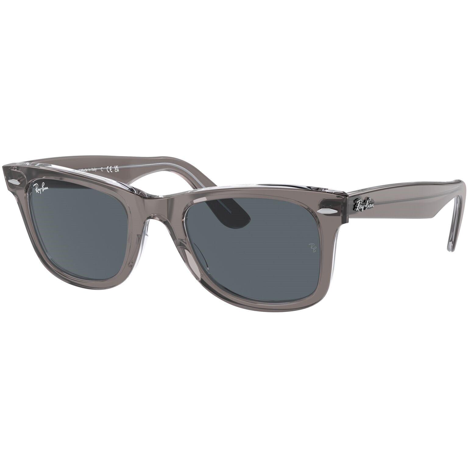 Grey/Trnsprent - Ray-Ban - Men's Rayban Wayfarer Sunglasses - 2