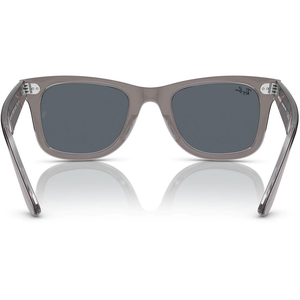 Grey/Trnsprent - Ray-Ban - Men's Rayban Wayfarer Sunglasses - 4