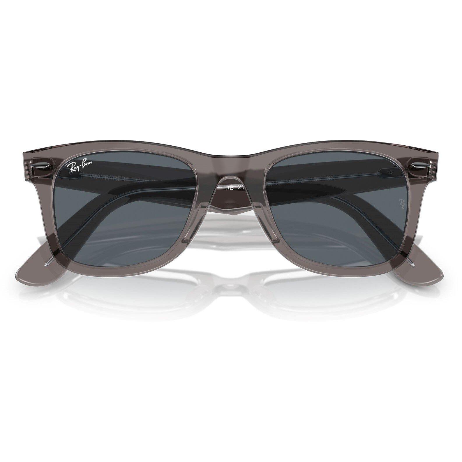 Grey/Trnsprent - Ray-Ban - Men's Rayban Wayfarer Sunglasses - 5