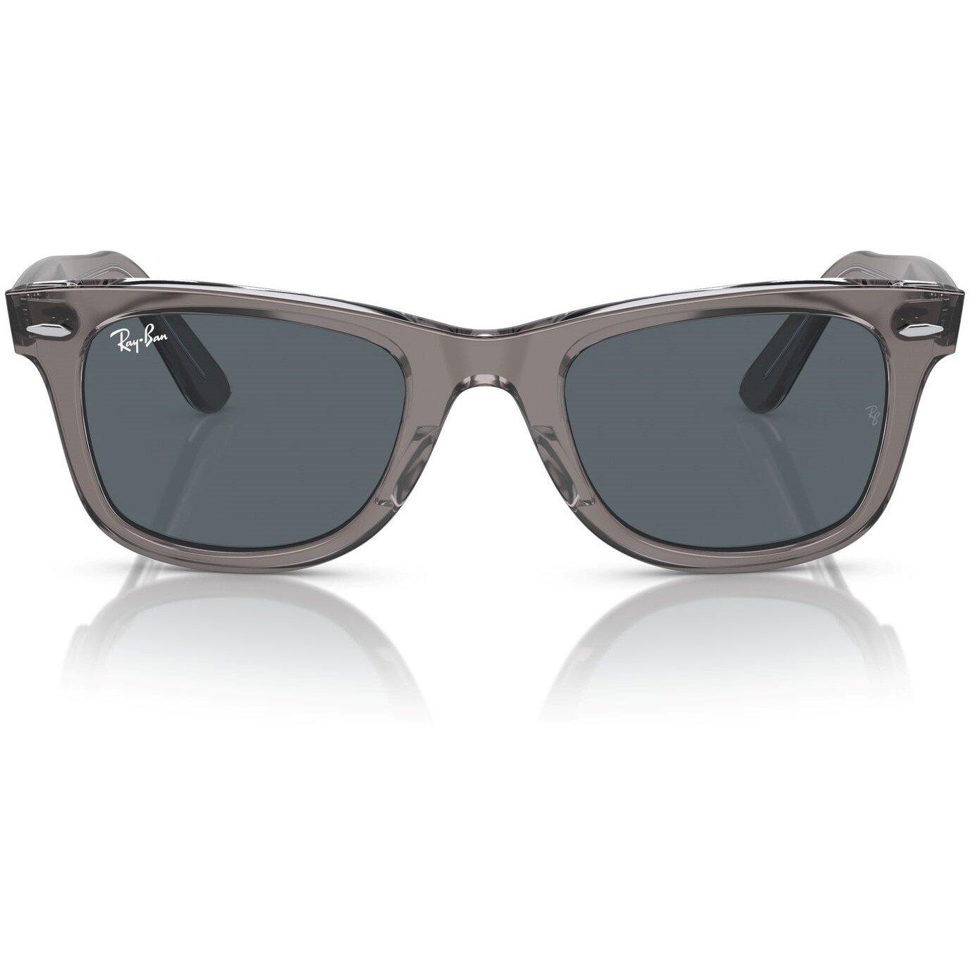 Grey/Trnsprent - Ray-Ban - Men's Rayban Wayfarer Sunglasses - 6