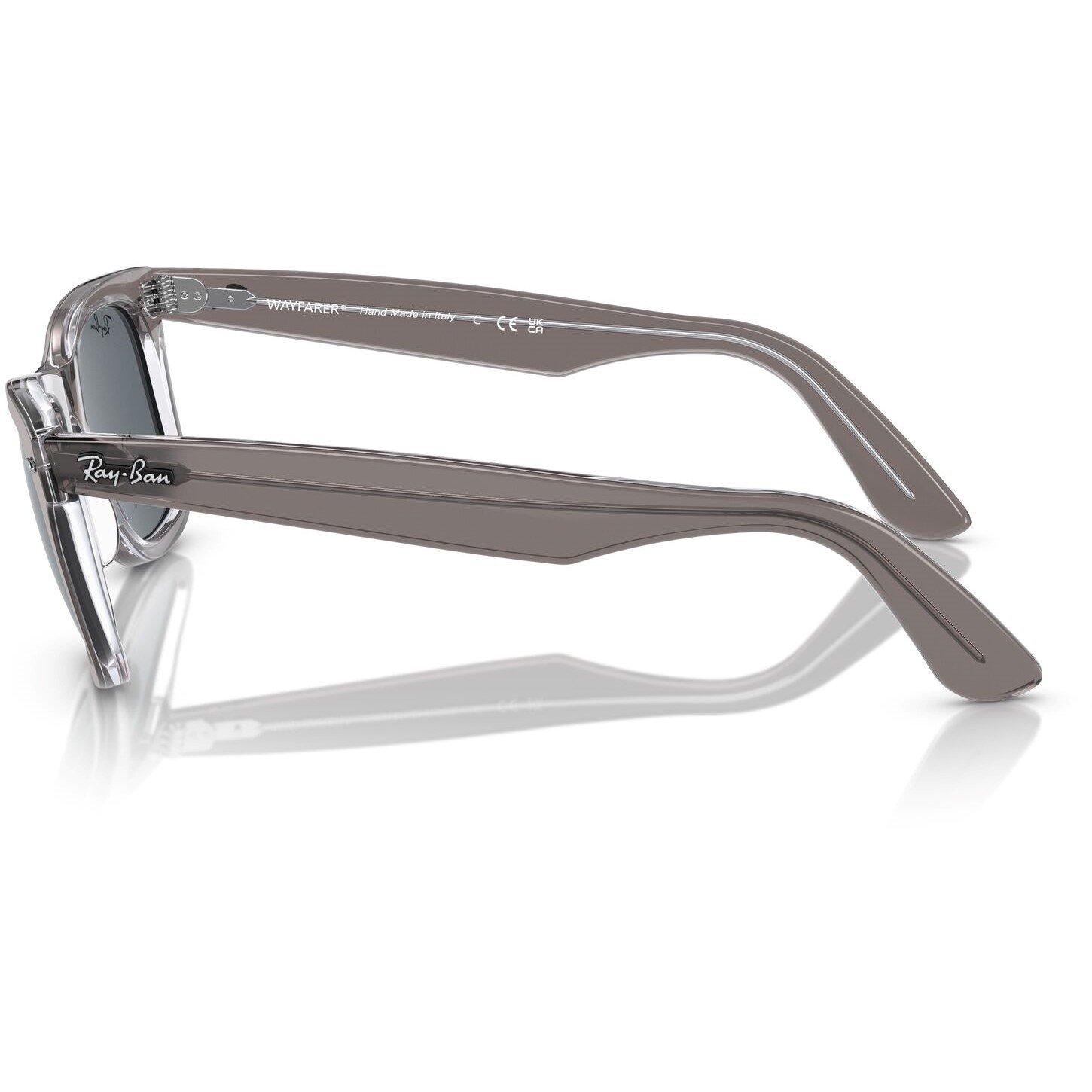 Grey/Trnsprent - Ray-Ban - Men's Rayban Wayfarer Sunglasses - 7