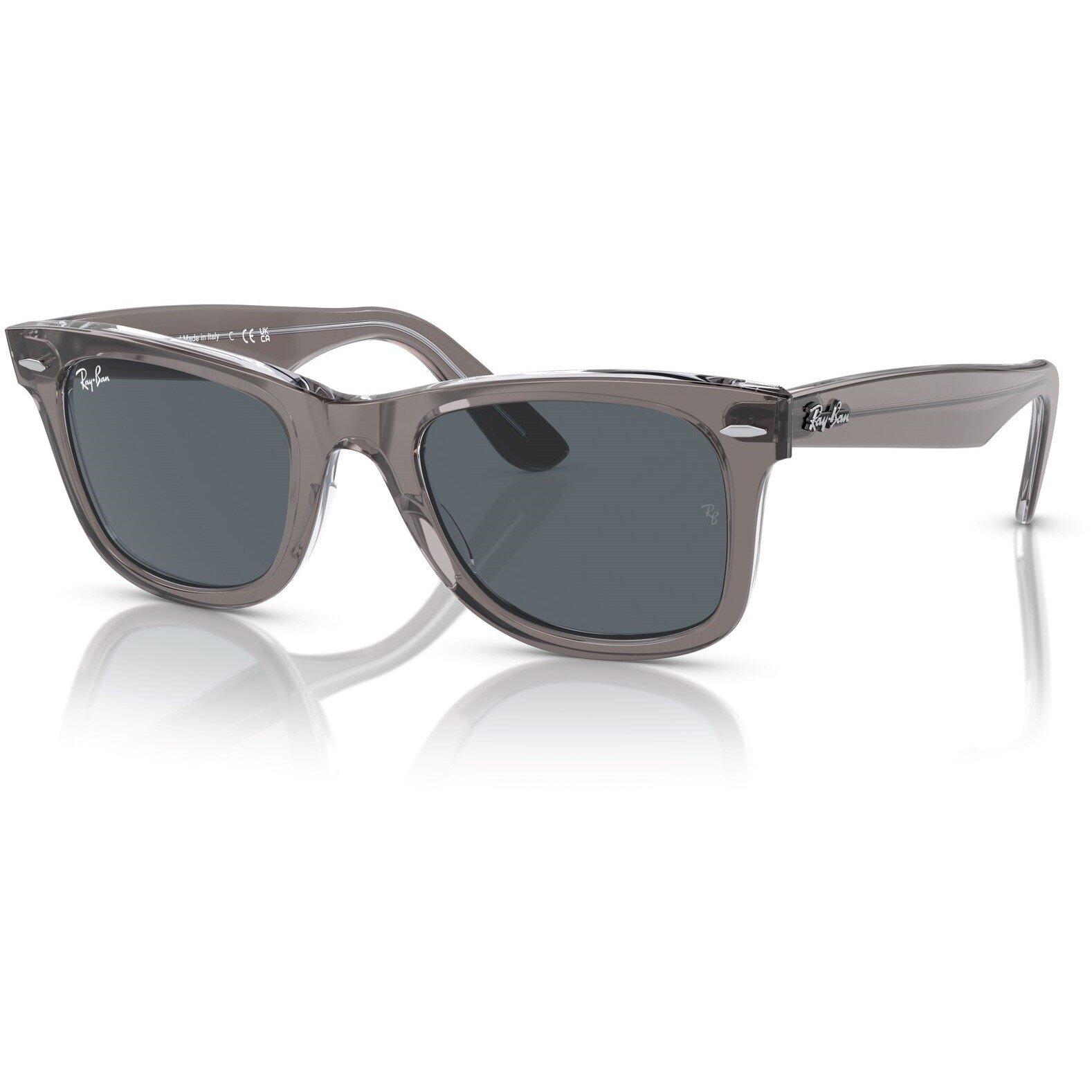 Grey/Trnsprent - Ray-Ban - Men's Rayban Wayfarer Sunglasses - 8
